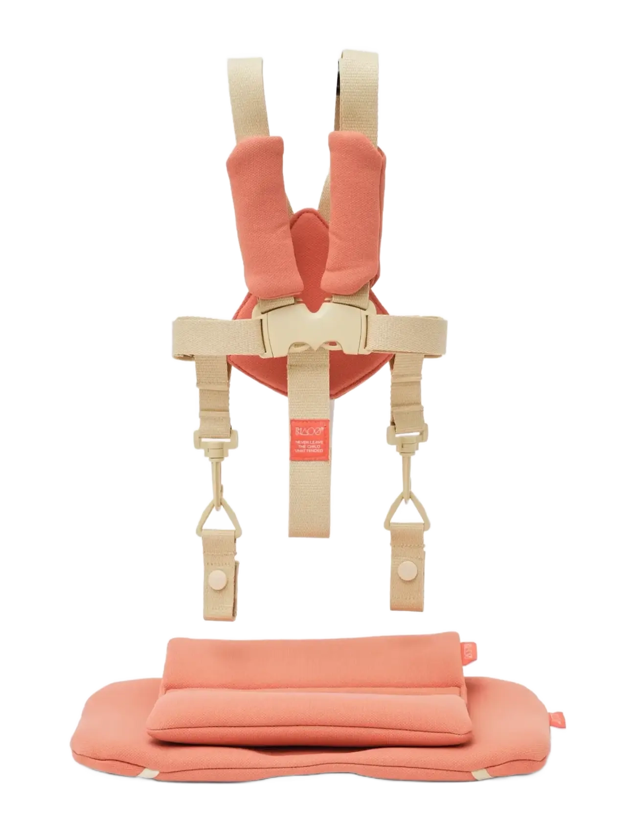 KAOS KAOS KLAPP® Jr. Harness & Cushion Set Terracotta Pink - Kids home - TERRACOTTA PINK / pink/rose