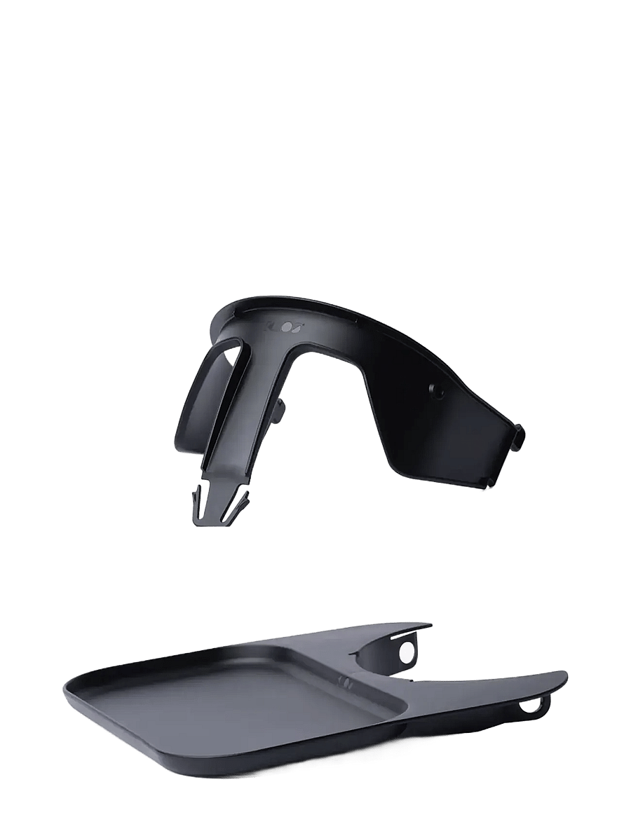 KAOS - KAOS KLAPP® Safety Rail & Tray - højstole - charcoal black - 1