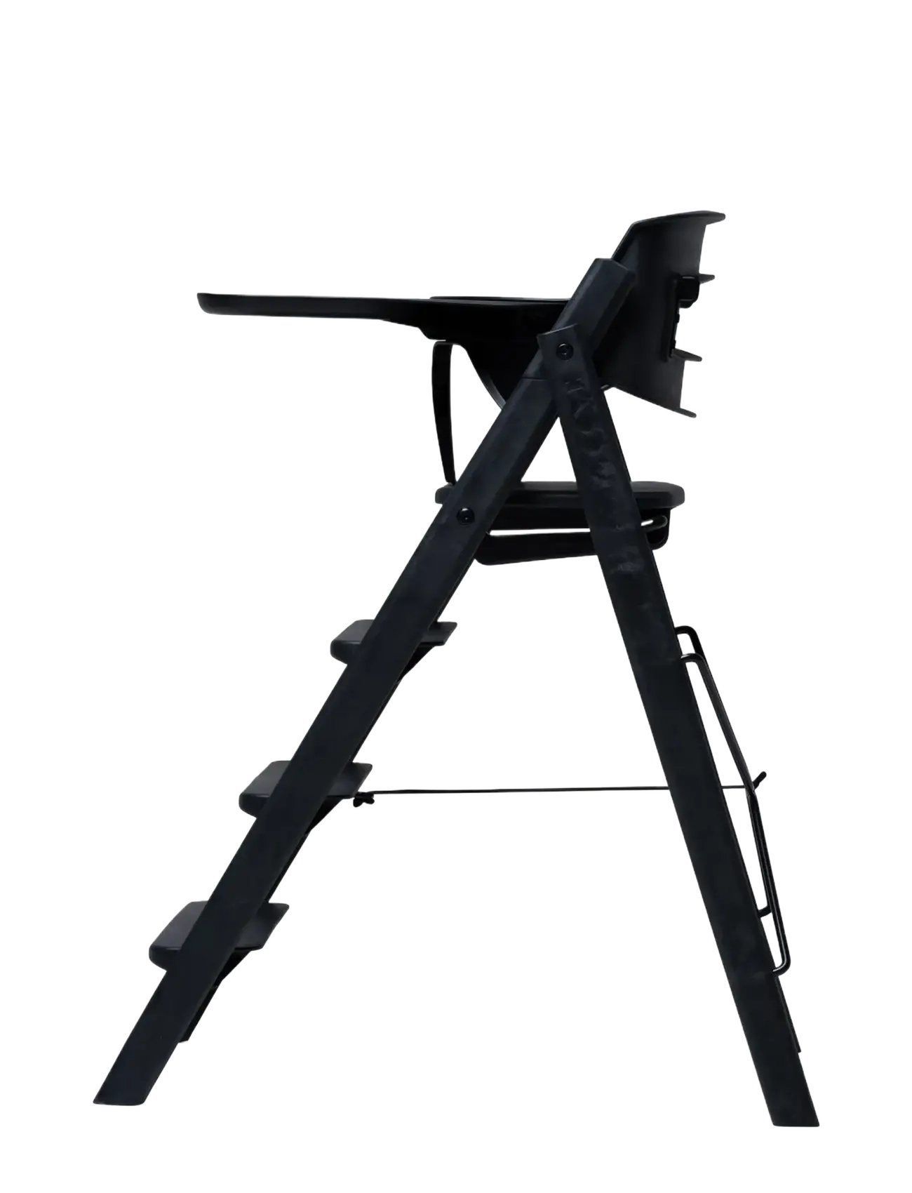 KAOS - KAOS KLAPP® Safety Rail & Tray - højstole - charcoal black - 2