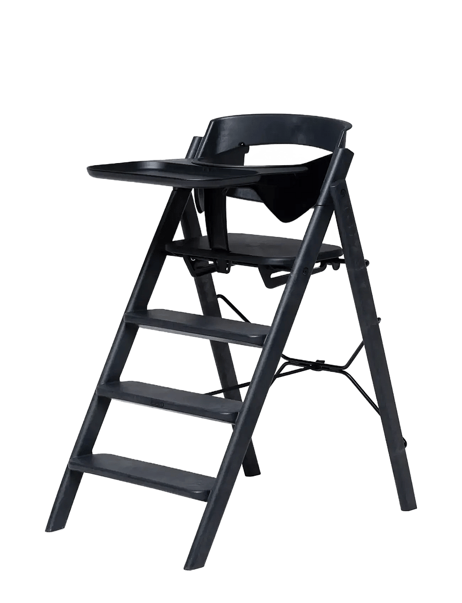 KAOS - KAOS KLAPP® Safety Rail & Tray - højstole - charcoal black - 3