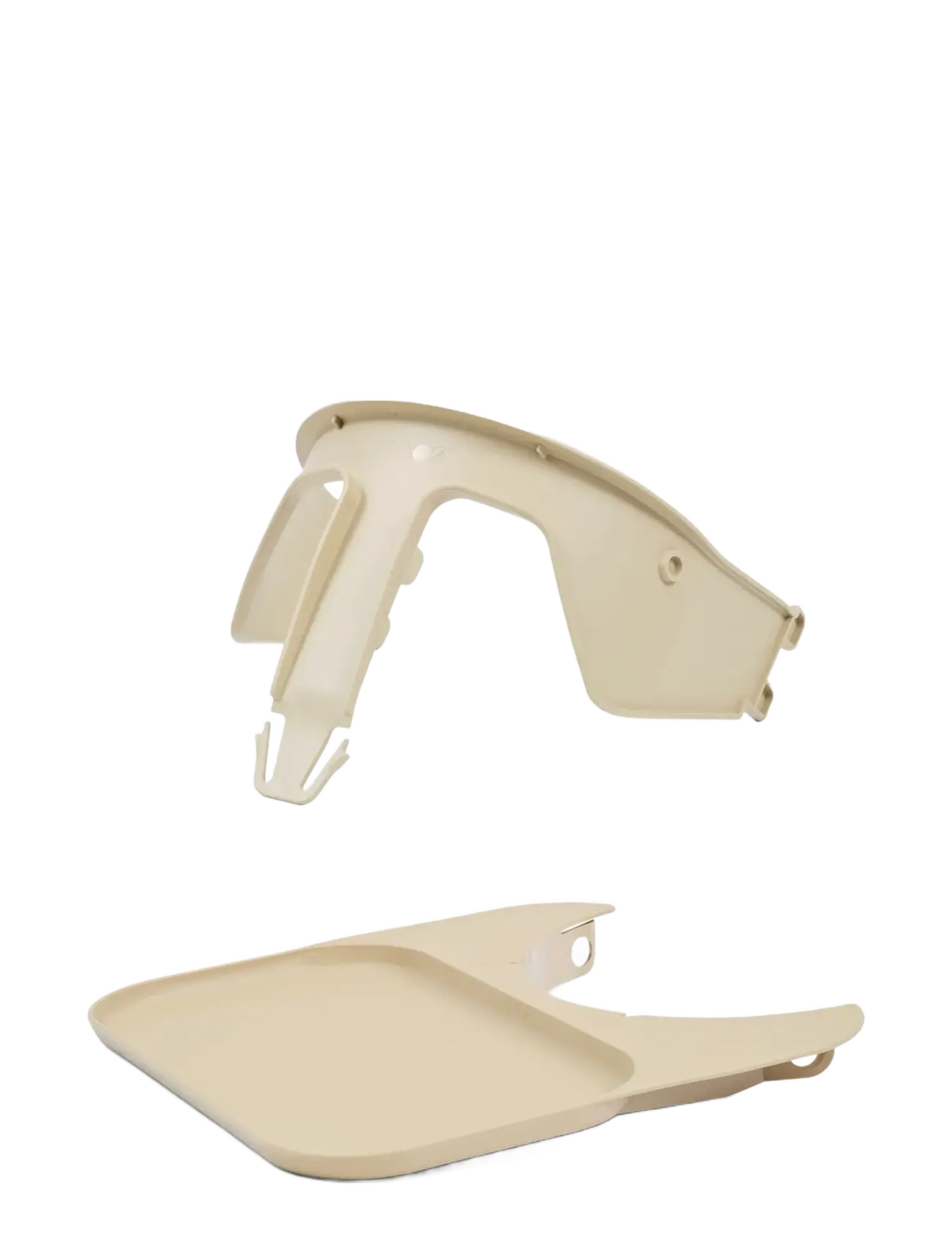 KAOS Klapp Safety Rail & Tray, Bakke, Beige, Str: ONE SIZE
