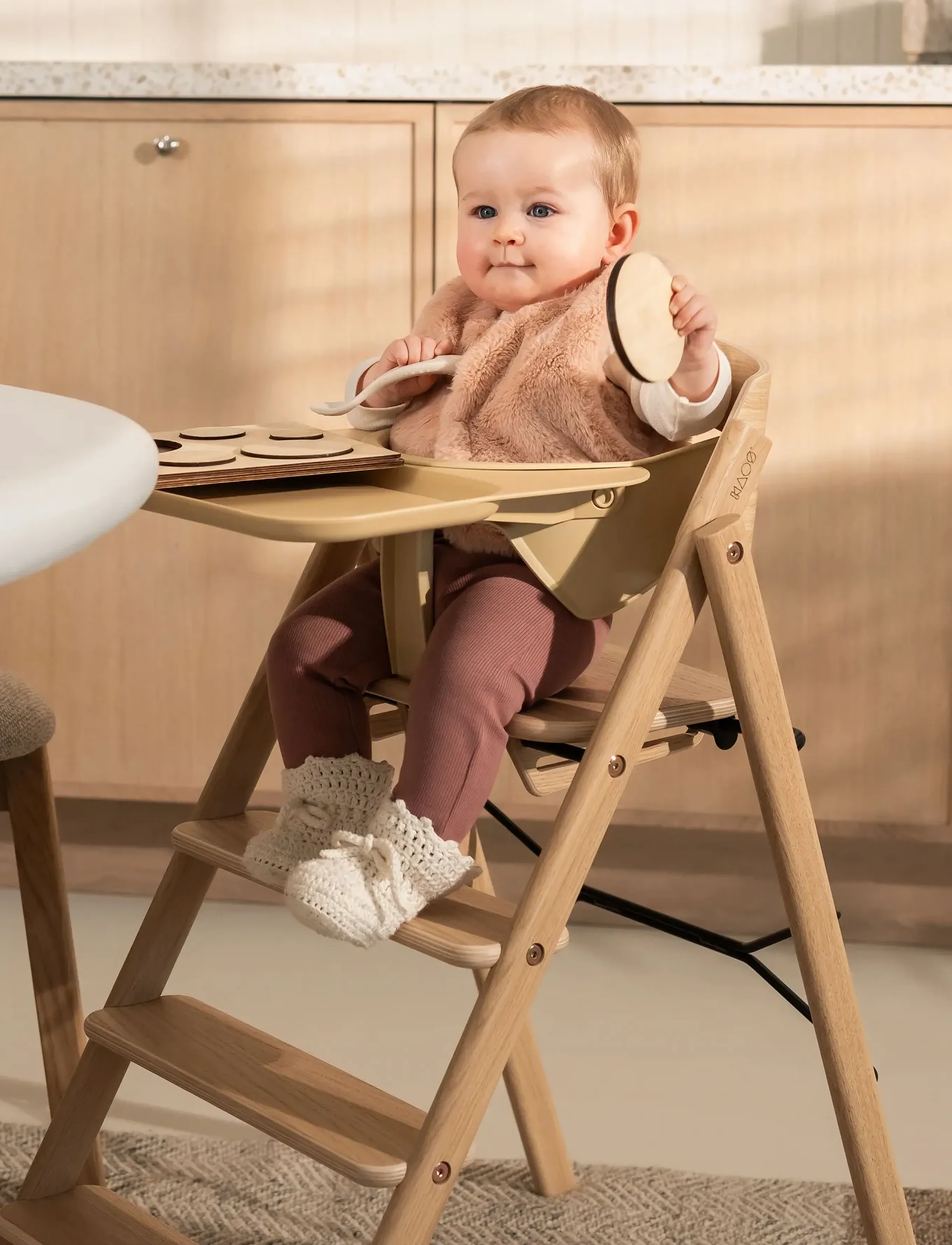 KAOS - KAOS KLAPP® Safety Rail & Tray - koken - desert sand - 5