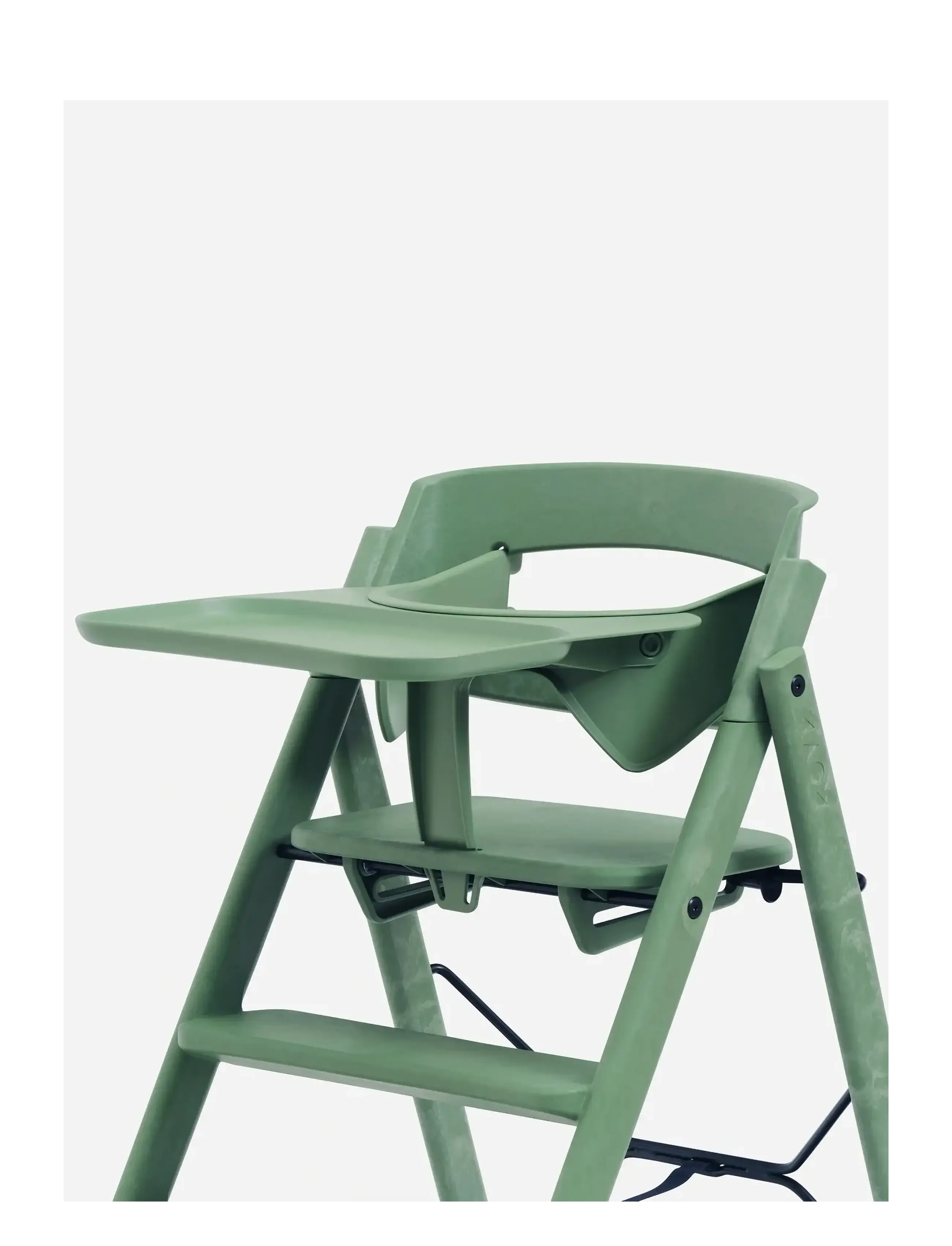 KAOS Klapp Safety Rail & Tray, Bakke, Grøn, Str: ONE SIZE