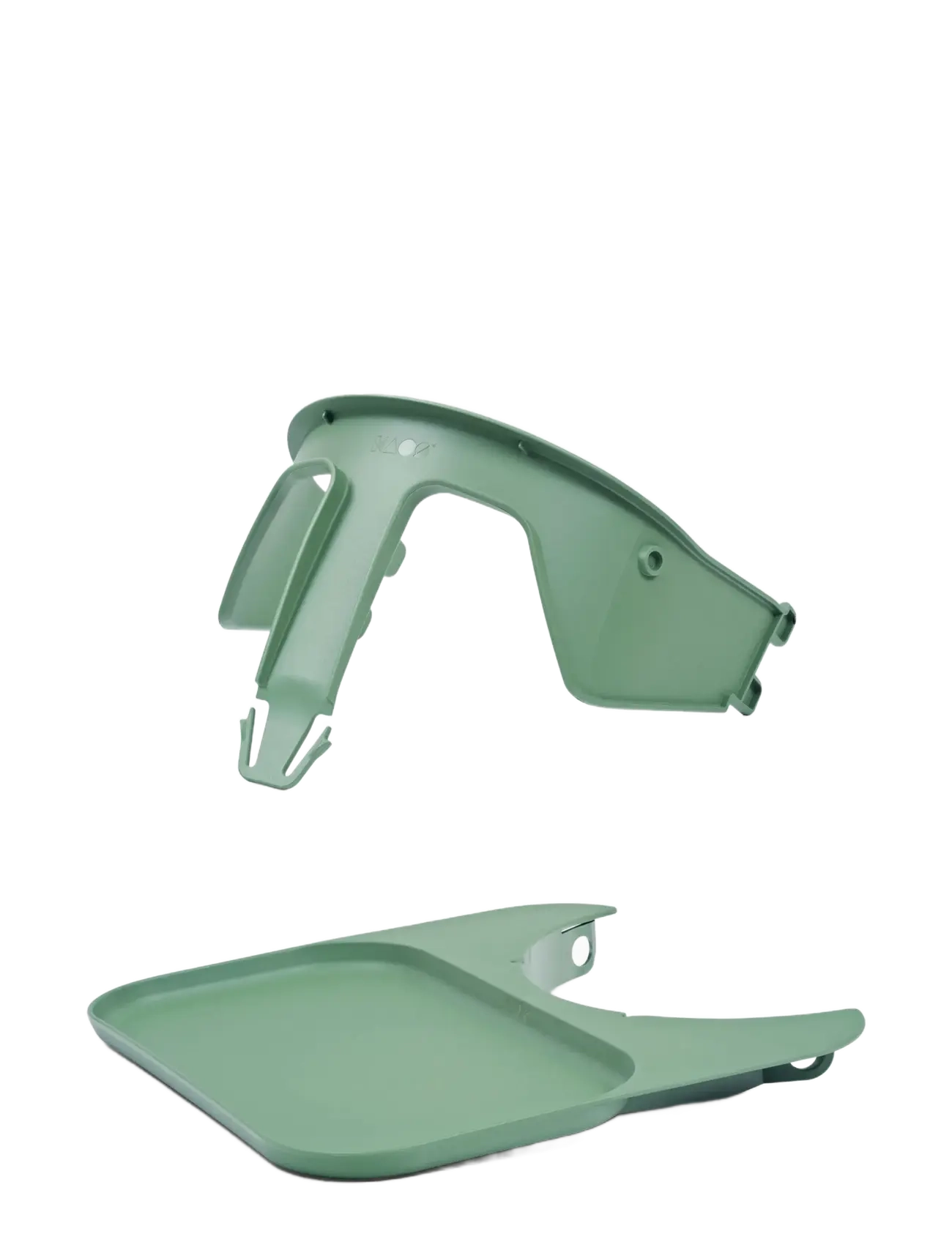 KAOS KLAPP® Safety Rail & Tray - MINERAL GREEN