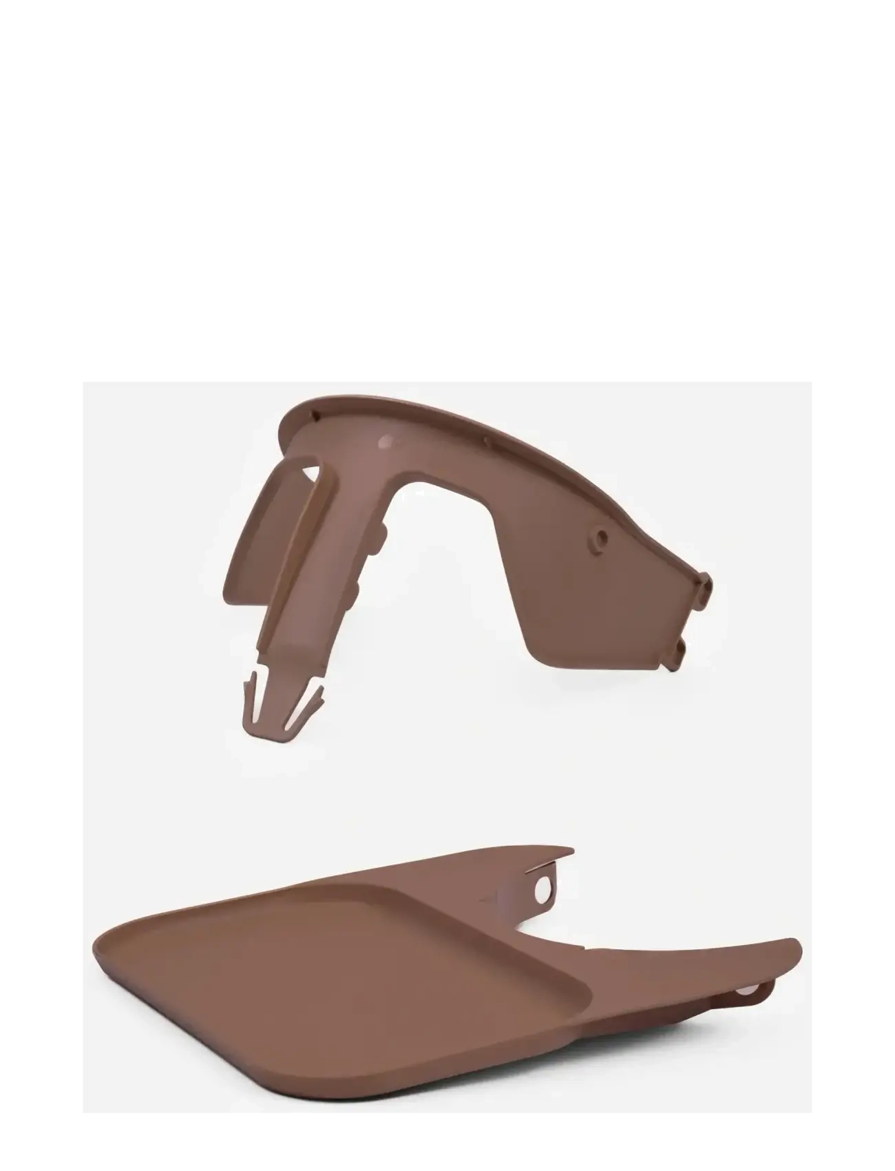 KAOS Kaos Klapp Safety Rail & Tray, One Size, Brown, Baby Nursery > Baby Chairs & Accessories, Børn