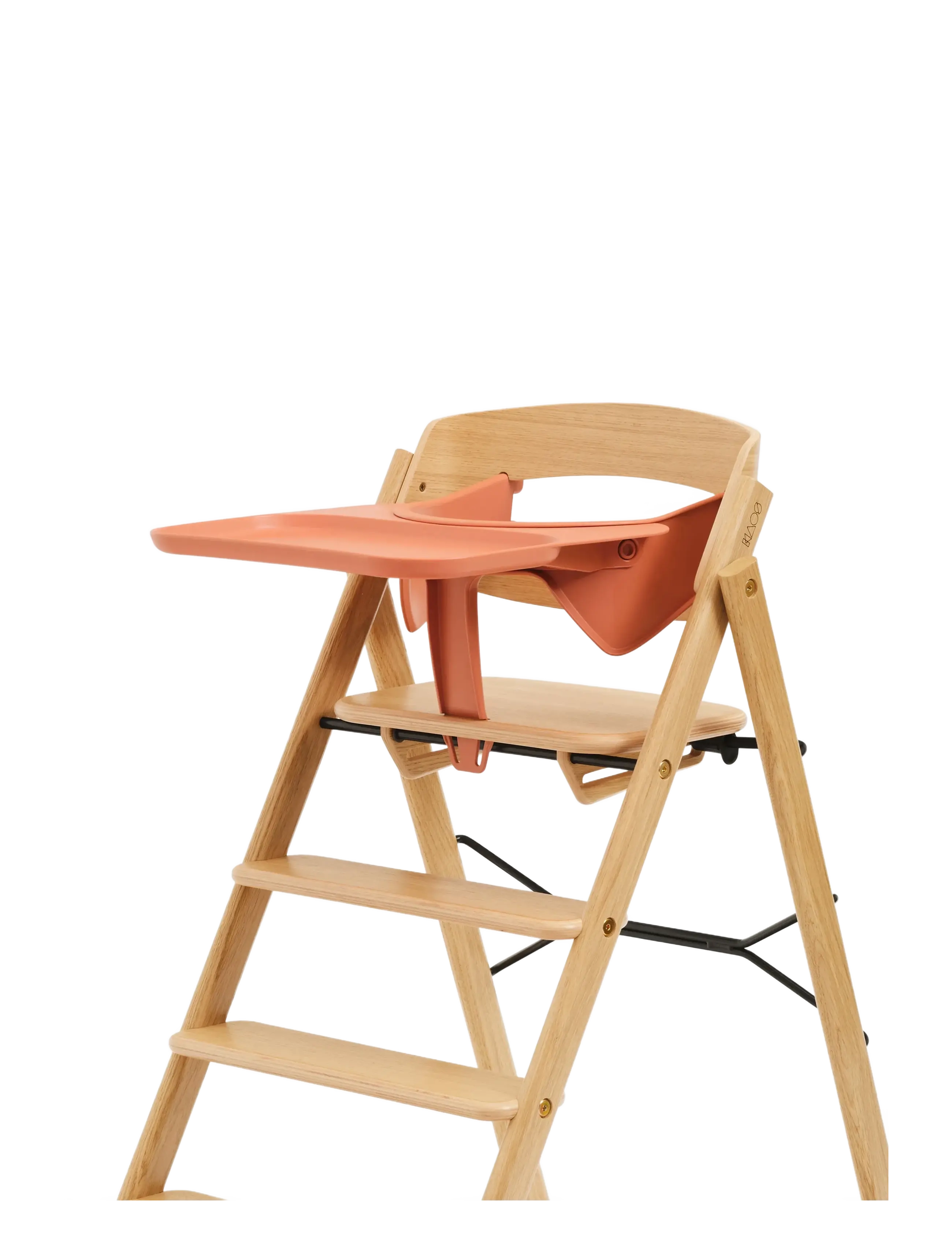 KAOS - KAOS KLAPP® Safety Rail & Tray - cuisine - terracotta pink - 1