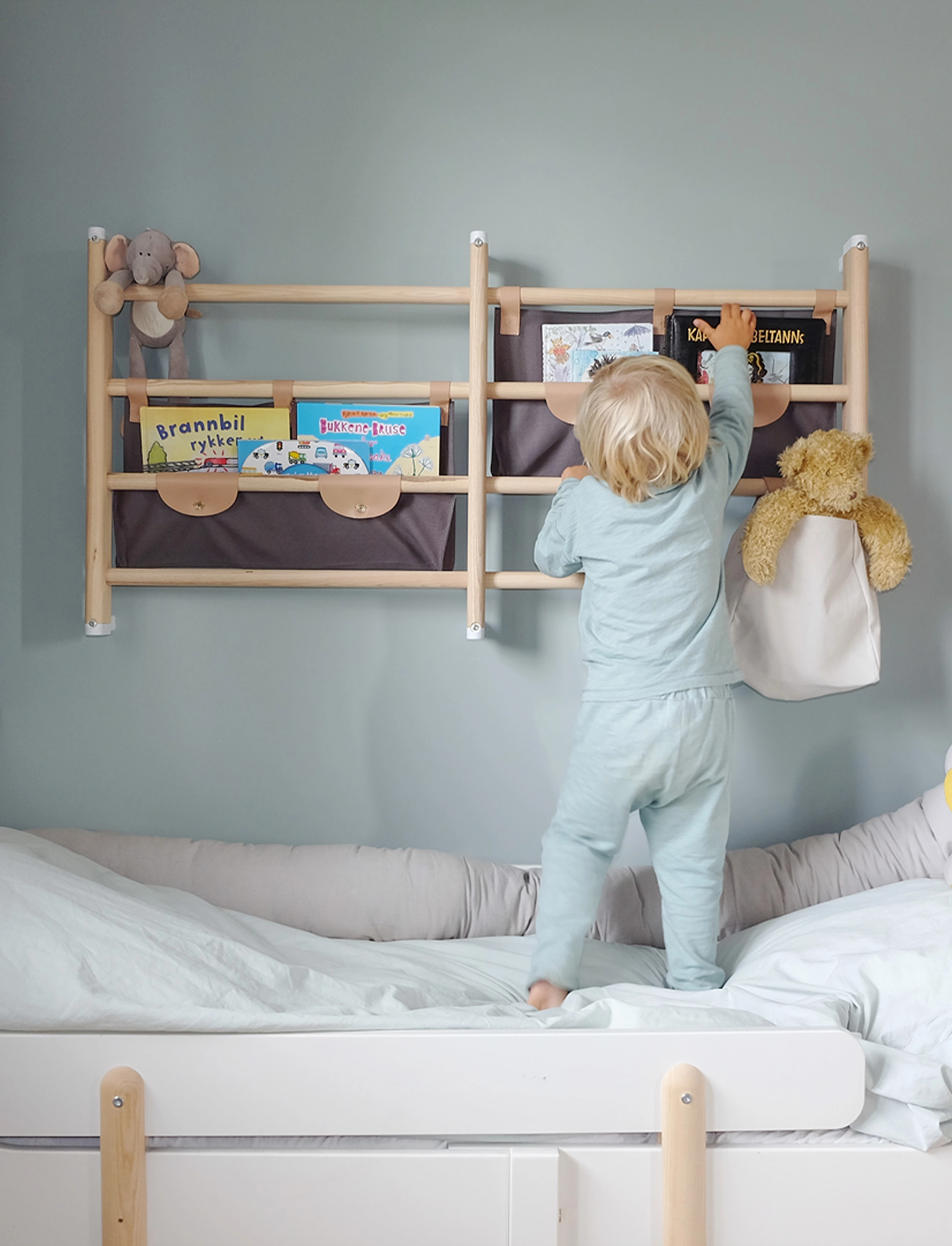 KAOS - Endeløs Shelve Double - meble rozwijające motorykę - natural - 2
