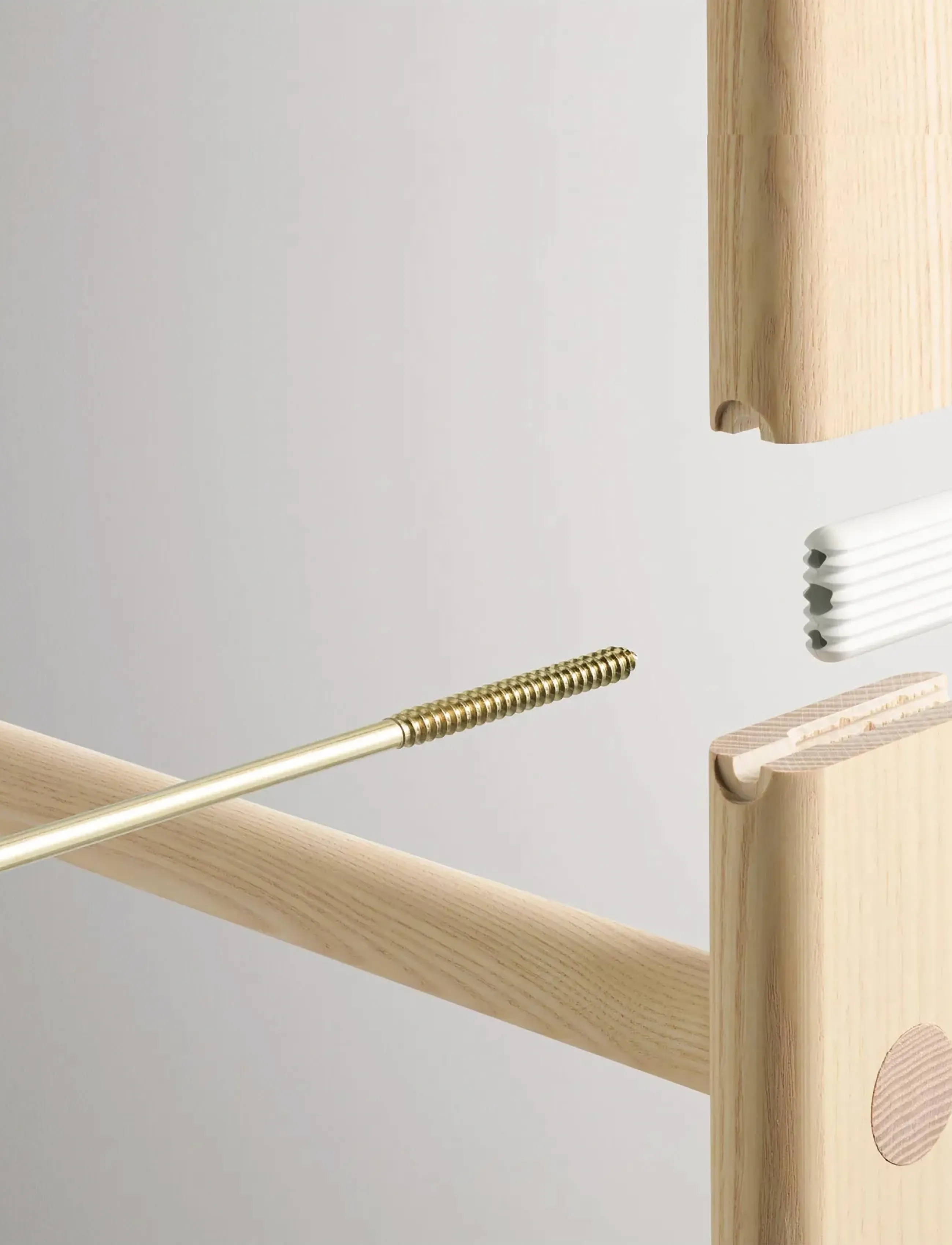 KAOS - Endeløs Shelve Single - shelfs - natural - 3