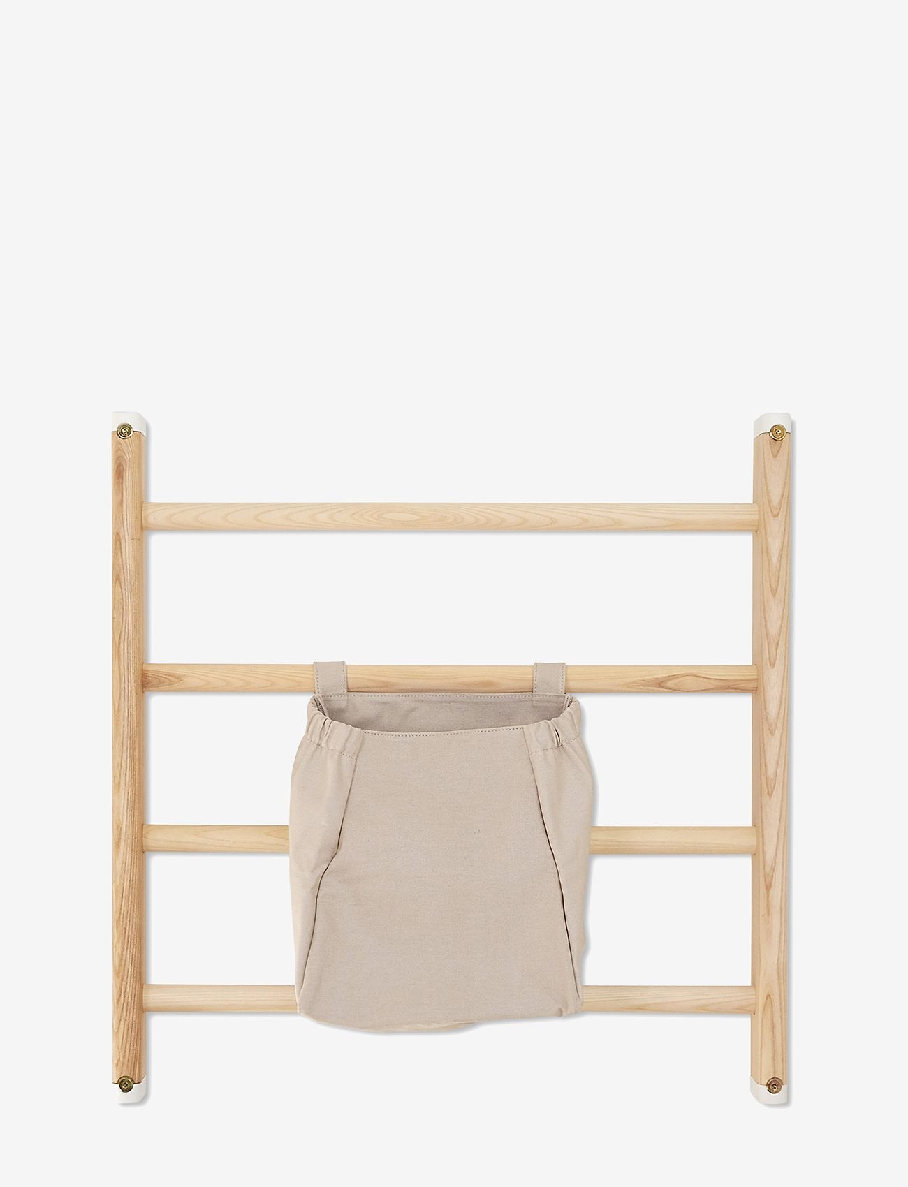 KAOS - Endeløs Textile Storage Bag - opbevaringskurve - light grey - 0