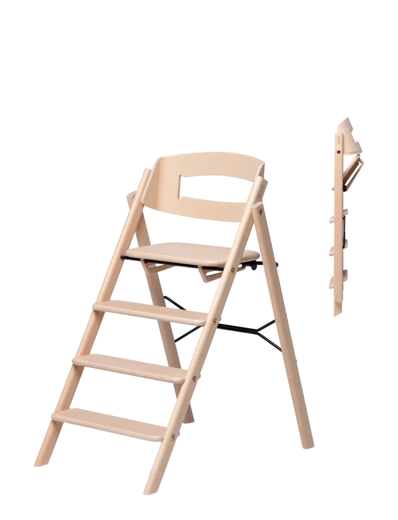 KAOS Klapp High Chair - Baby products - NATURAL / beige