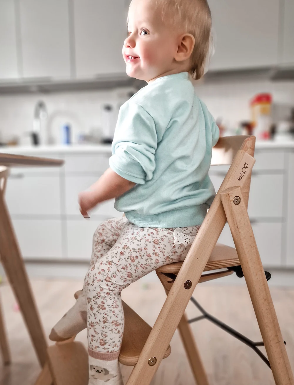 KAOS - Klapp High Chair - hoge kinderstoeltjes - natural - 0