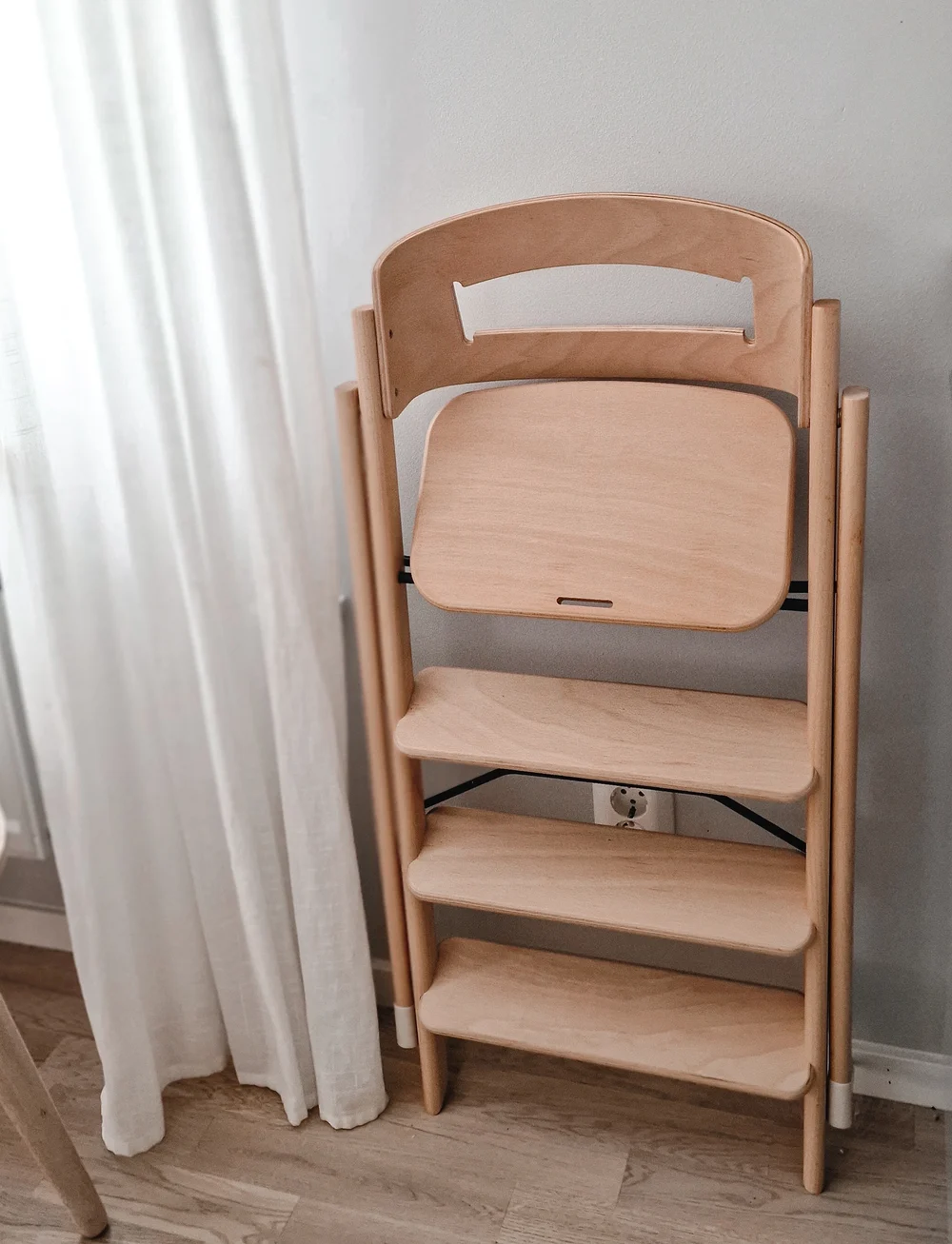 KAOS - Klapp High Chair - hoge kinderstoeltjes - natural - 5