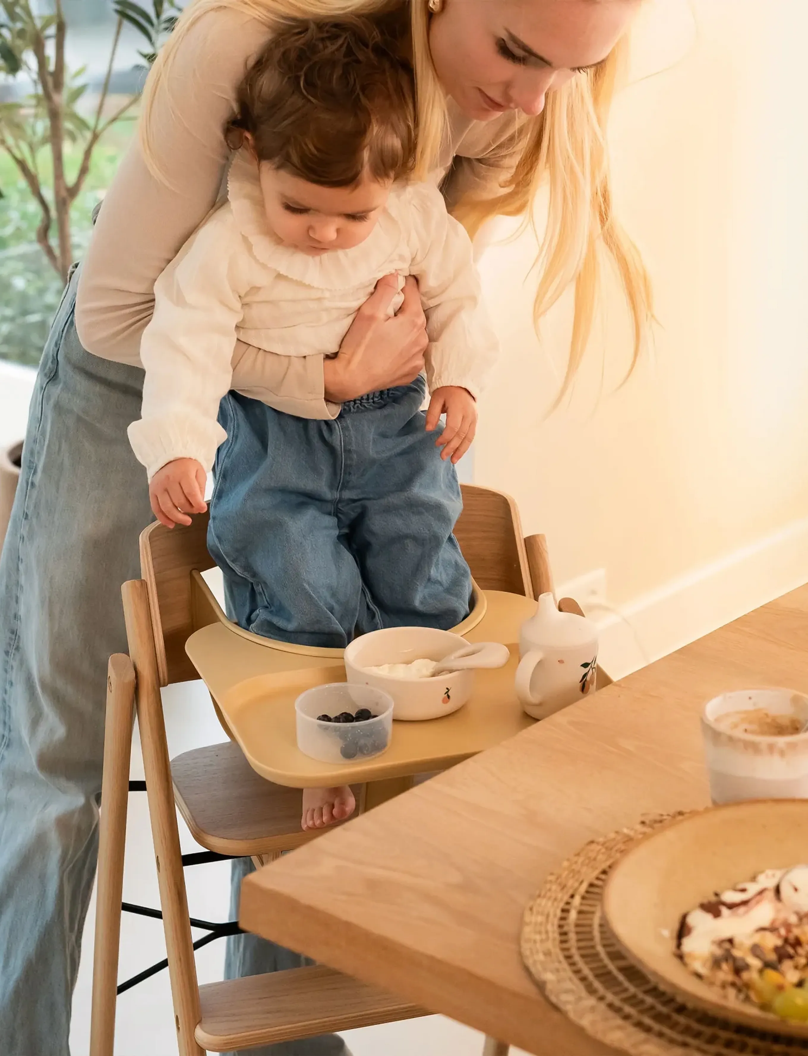 KAOS - Klapp High Chair - hochstühle - natural - 5