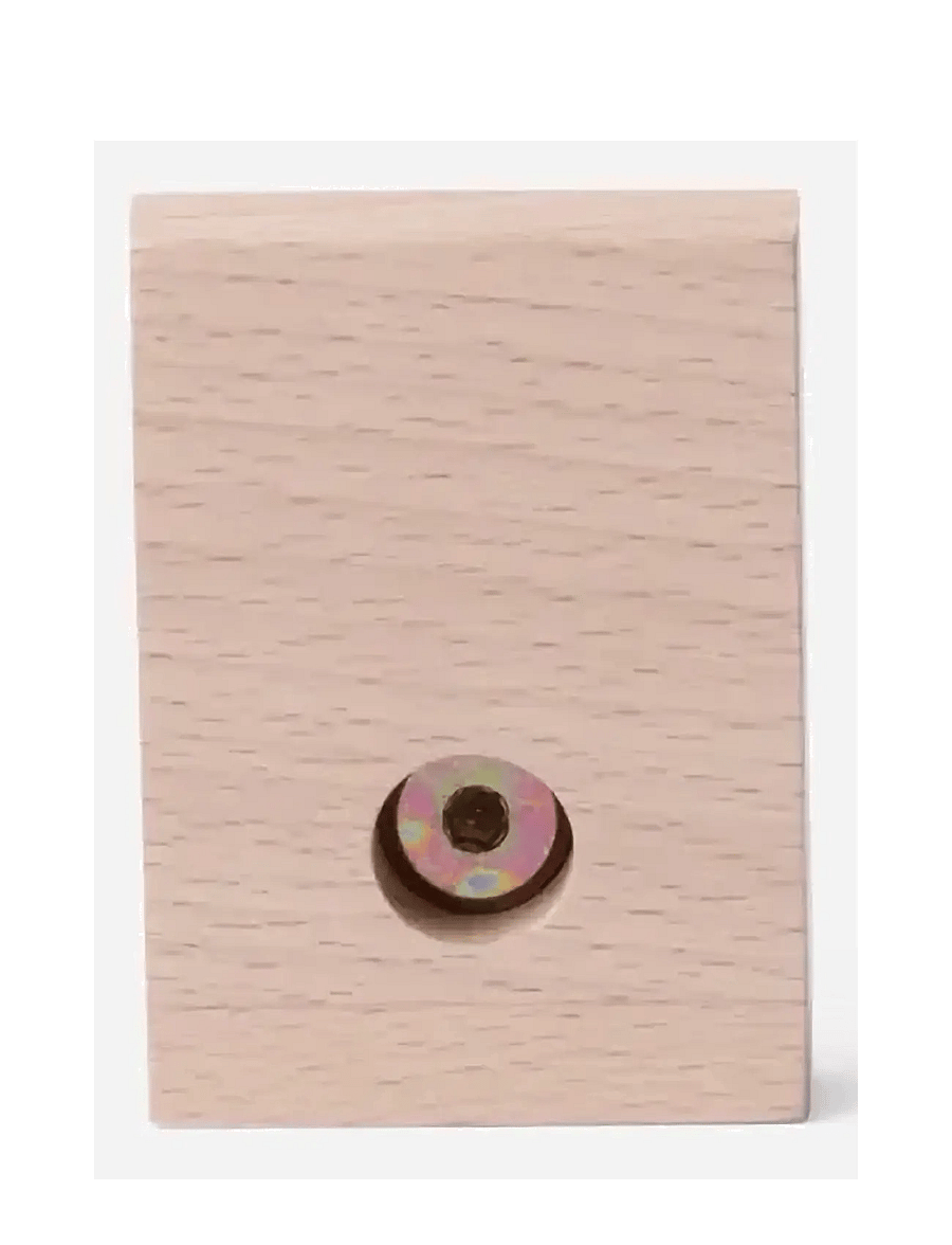 KAOS - Klapp Wall Hook for Wooden + Recycled Chair Natural Beech - knager & bøjler - natural - 3