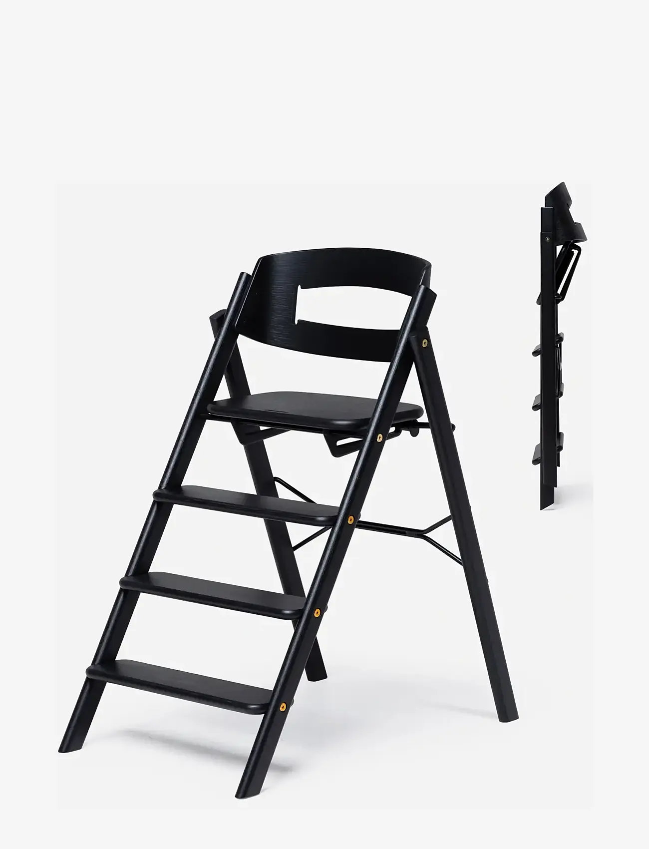 KAOS - Klapp High Chair - háir barnastólar - black - 2