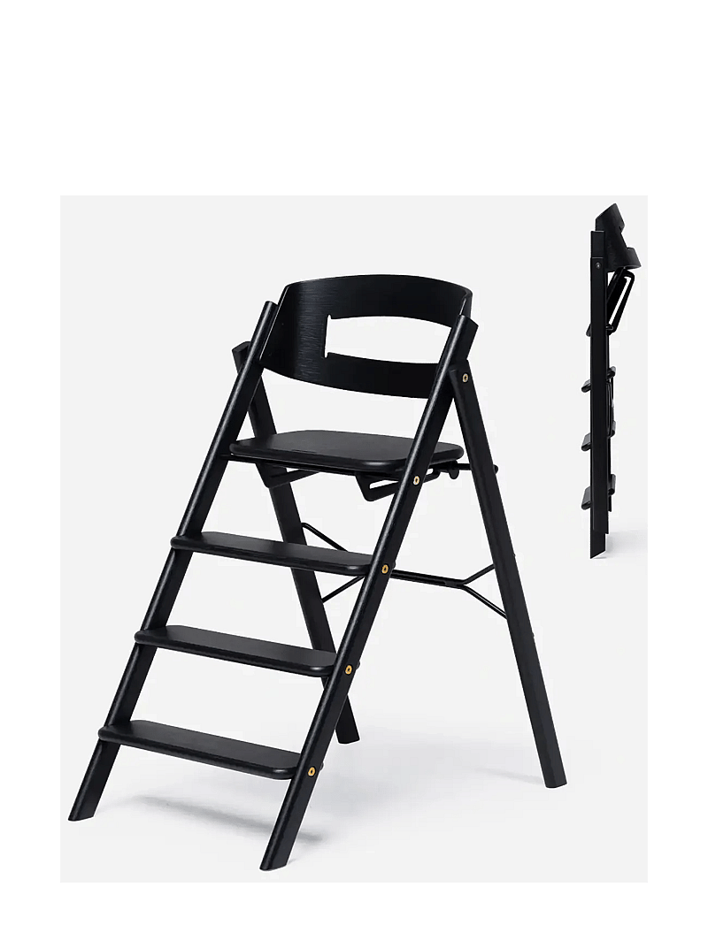 KAOS - Klapp High Chair - háir barnastólar - black - 2