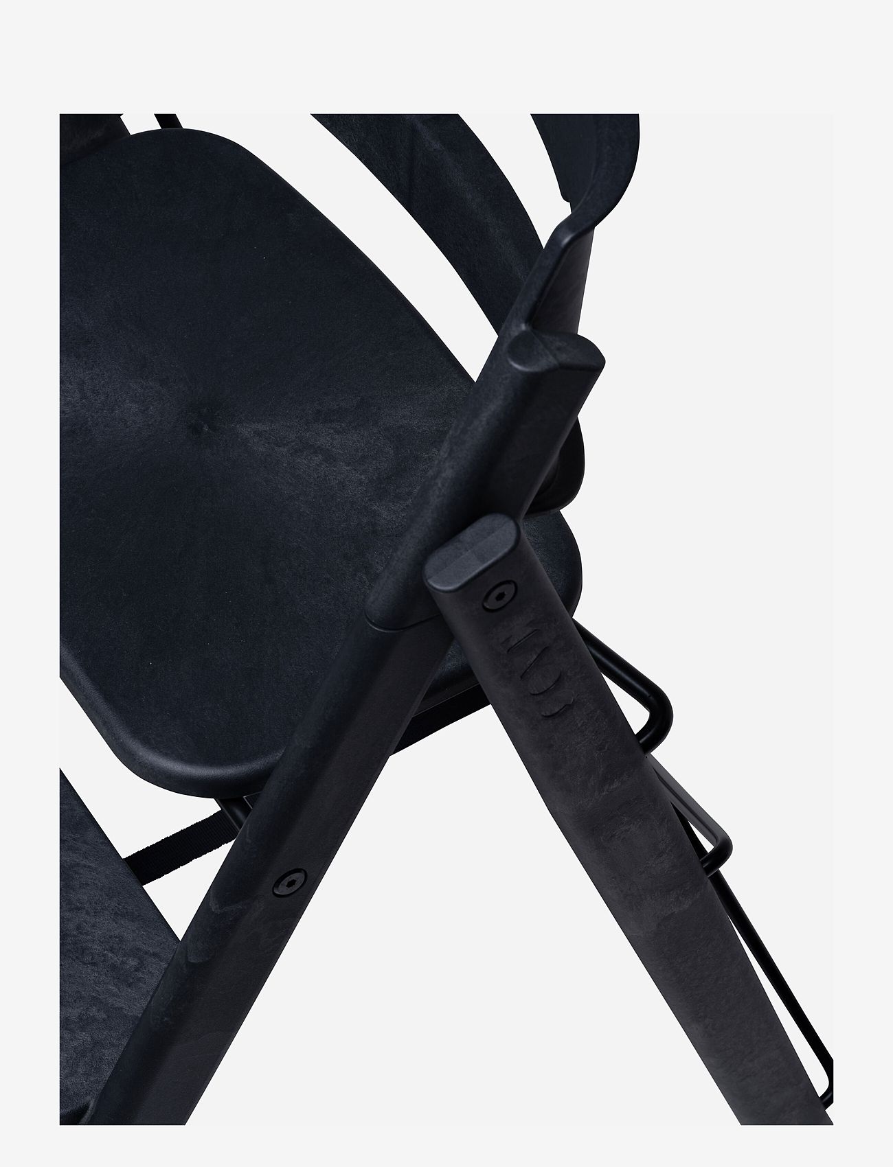 KAOS - Klapp High Chair - barnstolar - charcoal black - 2
