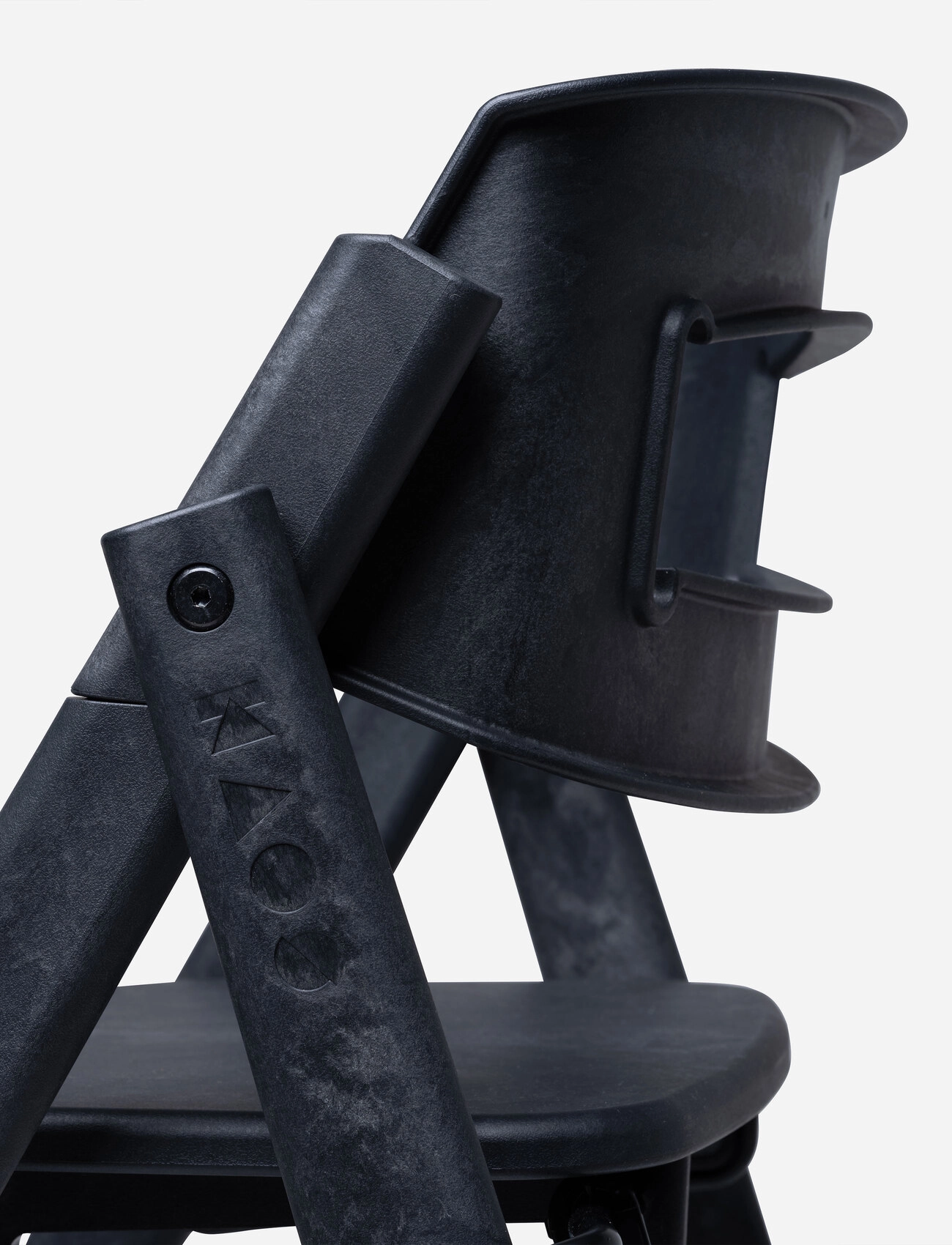 KAOS - Klapp High Chair - high chairs - charcoal black - 3