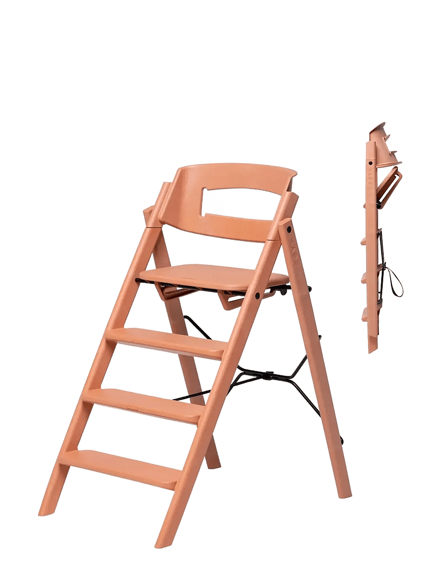 KAOS - Klapp High Chair Recycled - hochstühle - terracotta pink - 0