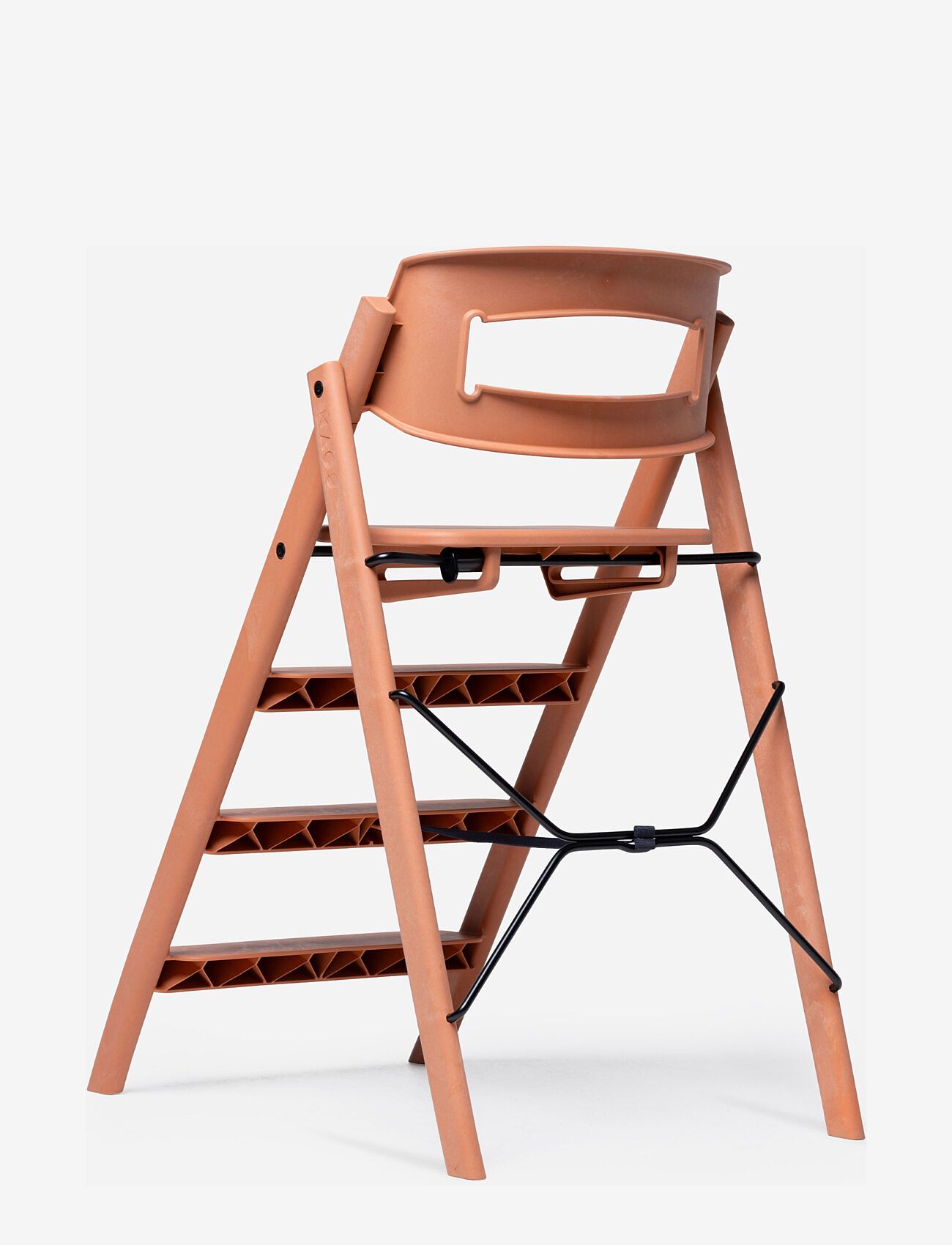 KAOS - Klapp High Chair Recycled - højstole - terracotta pink - 1