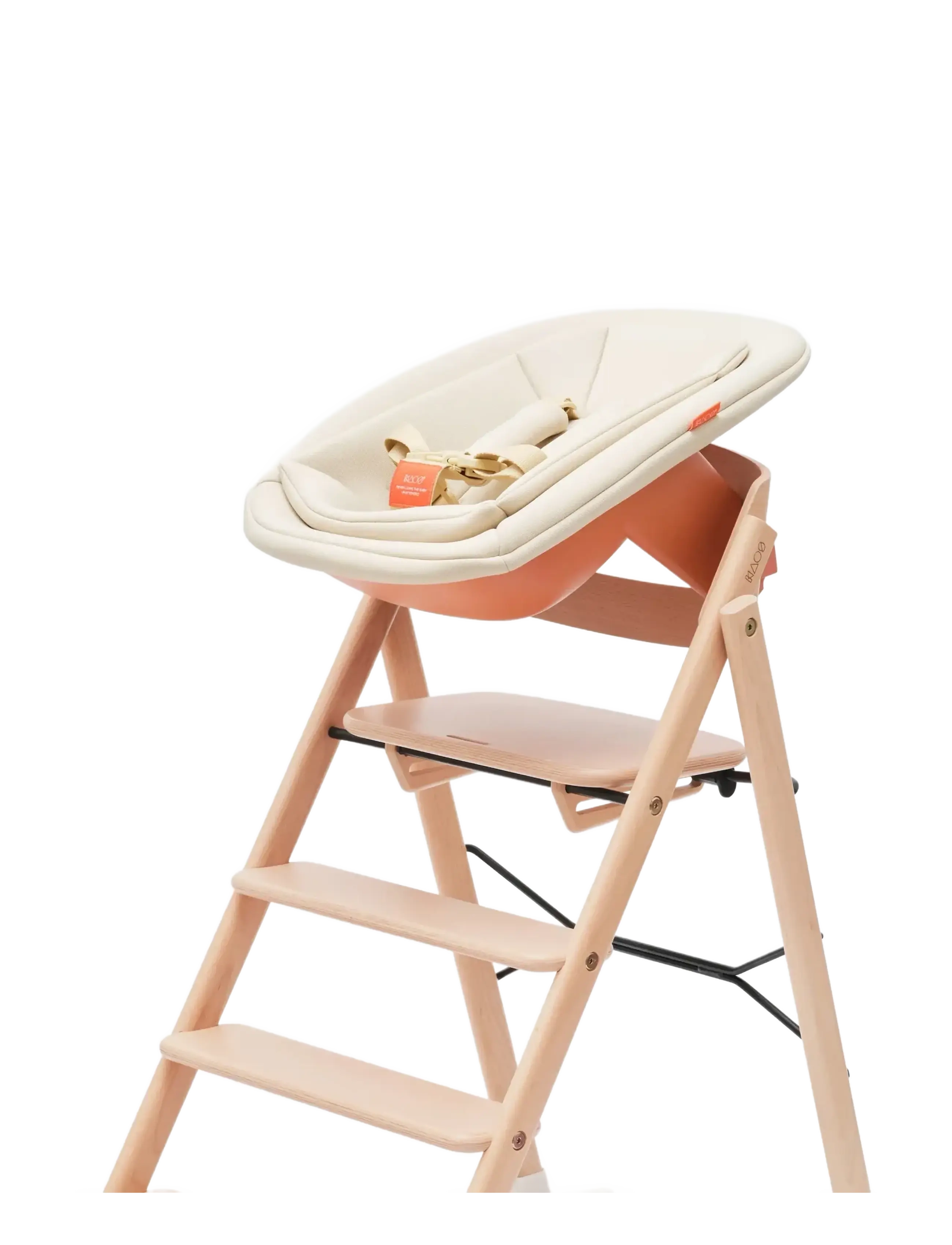 KAOS - KAOS KLAPP® Newborn Seat Terracotta Pink - terracotta pink - 2