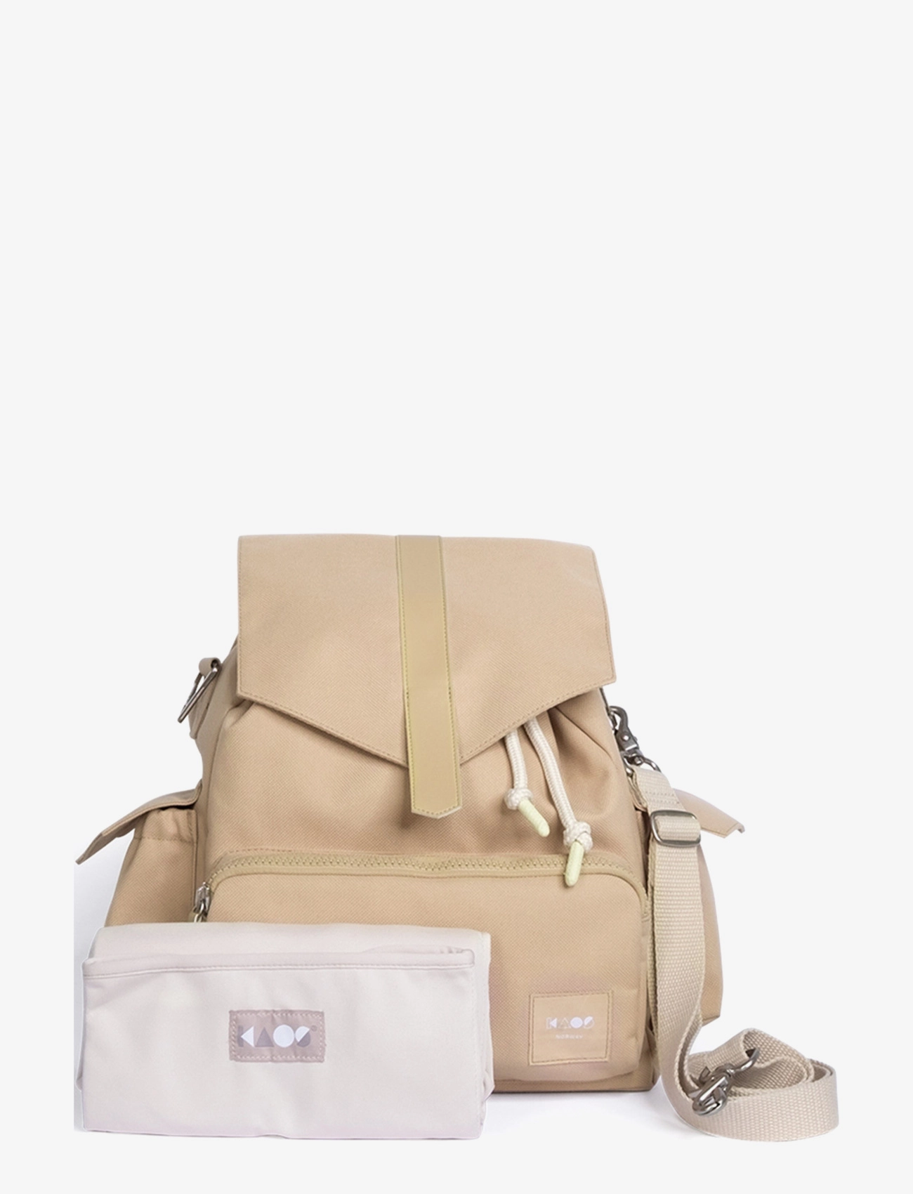 KAOS Ransel Changing Bag, Ransel Pusletaske, Beige, Str: ONE SIZE