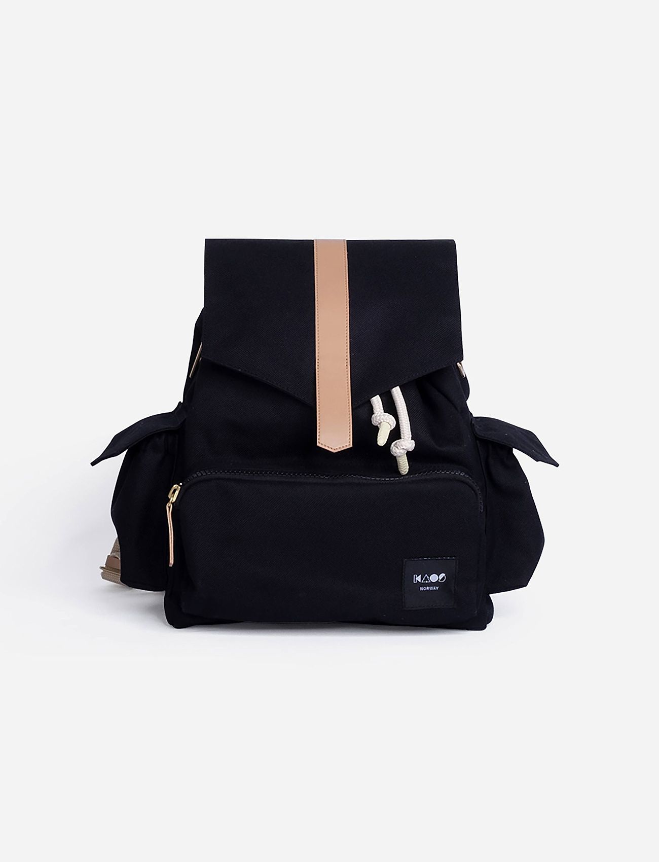 KAOS - Ransel Changing Bag - skötväskor - black / natural - 1