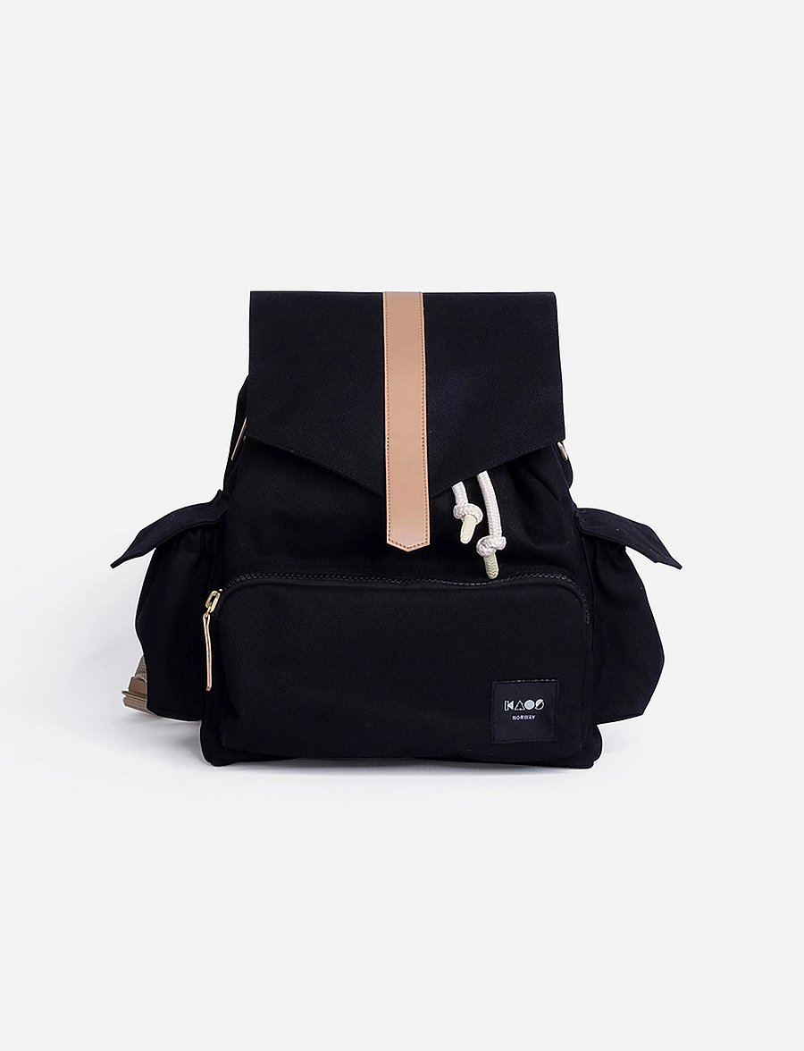 KAOS - Ransel Changing Bag - wickeltaschen - black / natural - 1