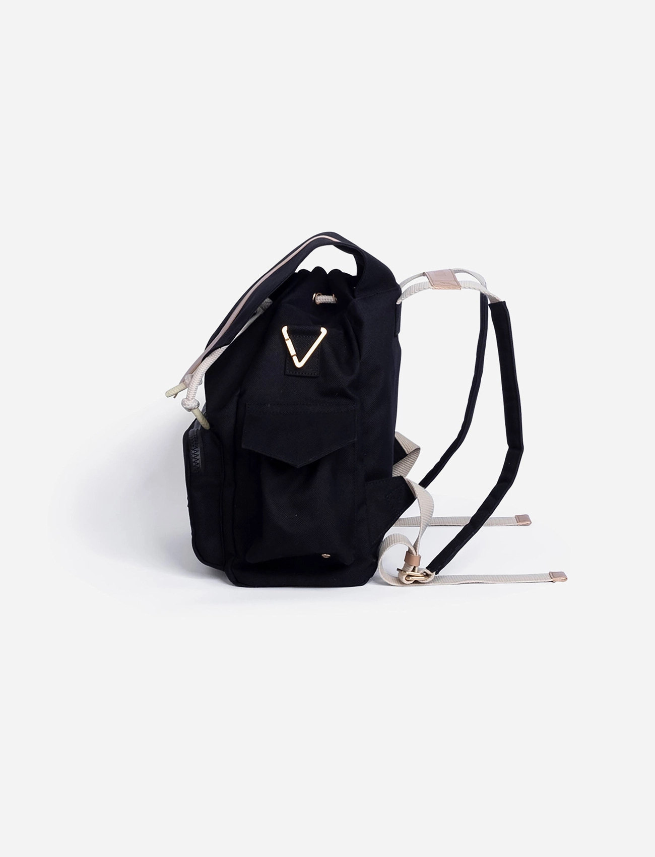 KAOS - Ransel Changing Bag - pusletasker - black / natural - 2