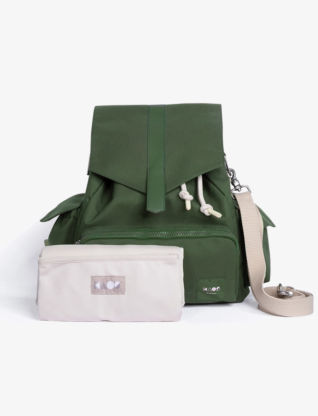 KAOS Ransel Changing Bag, Børn, Ransel Pusletaske, Grøn, Str: ONE SIZE