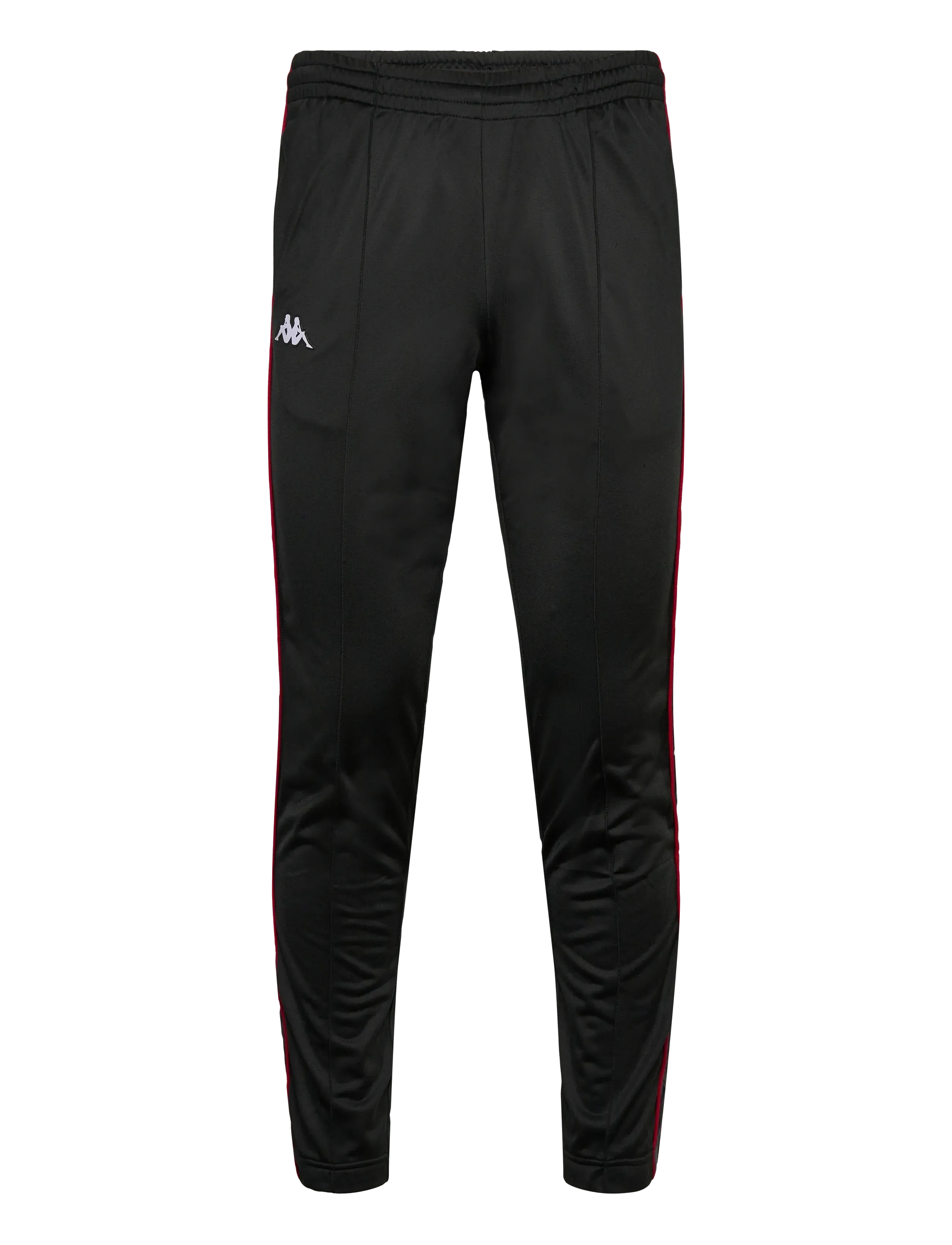 KAPPA Pant - 222 Banda Astoria slim - Püksid - BLACK-RACING RED / black