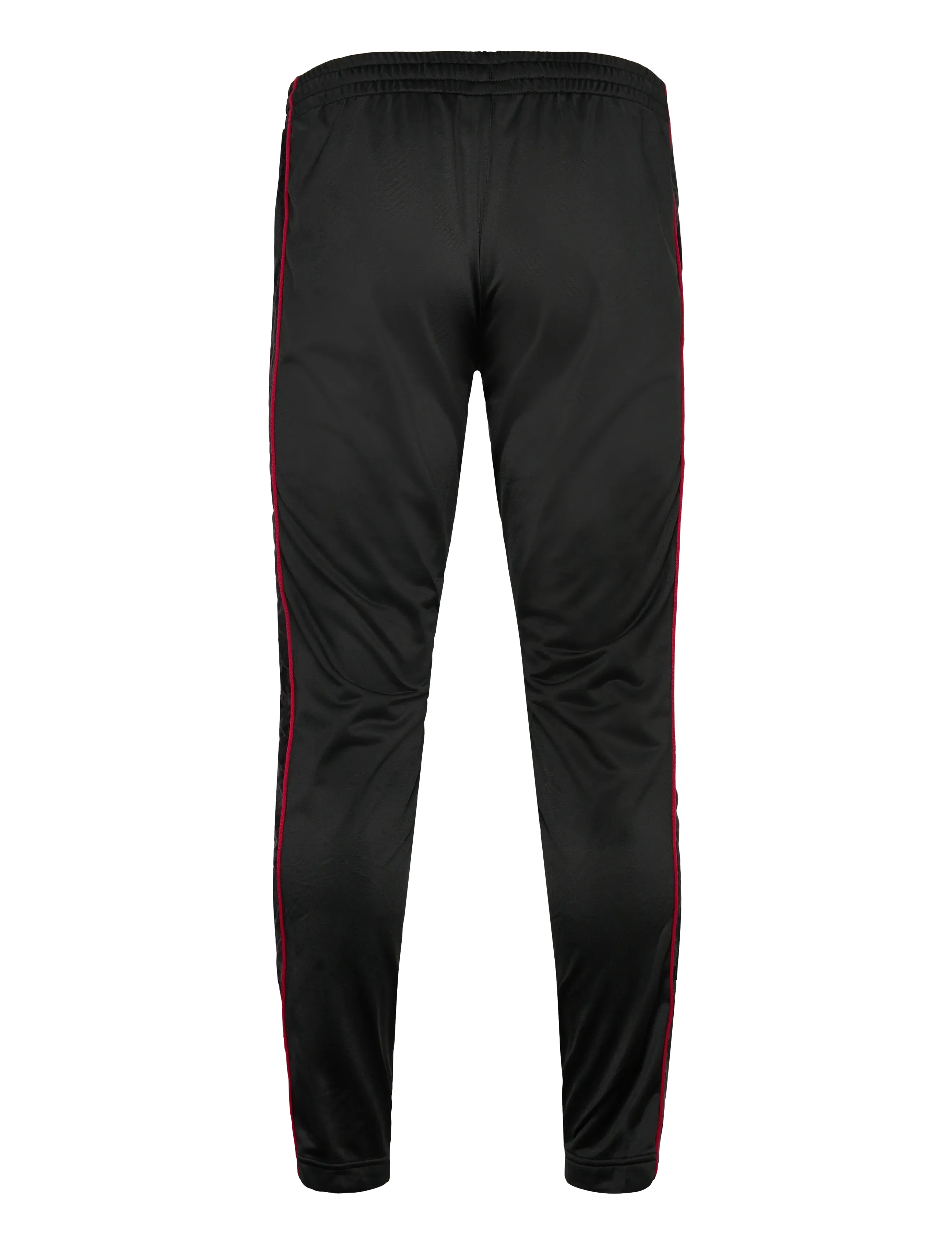 KAPPA - Pant - 222 Banda Astoria slim - black-racing red - 2