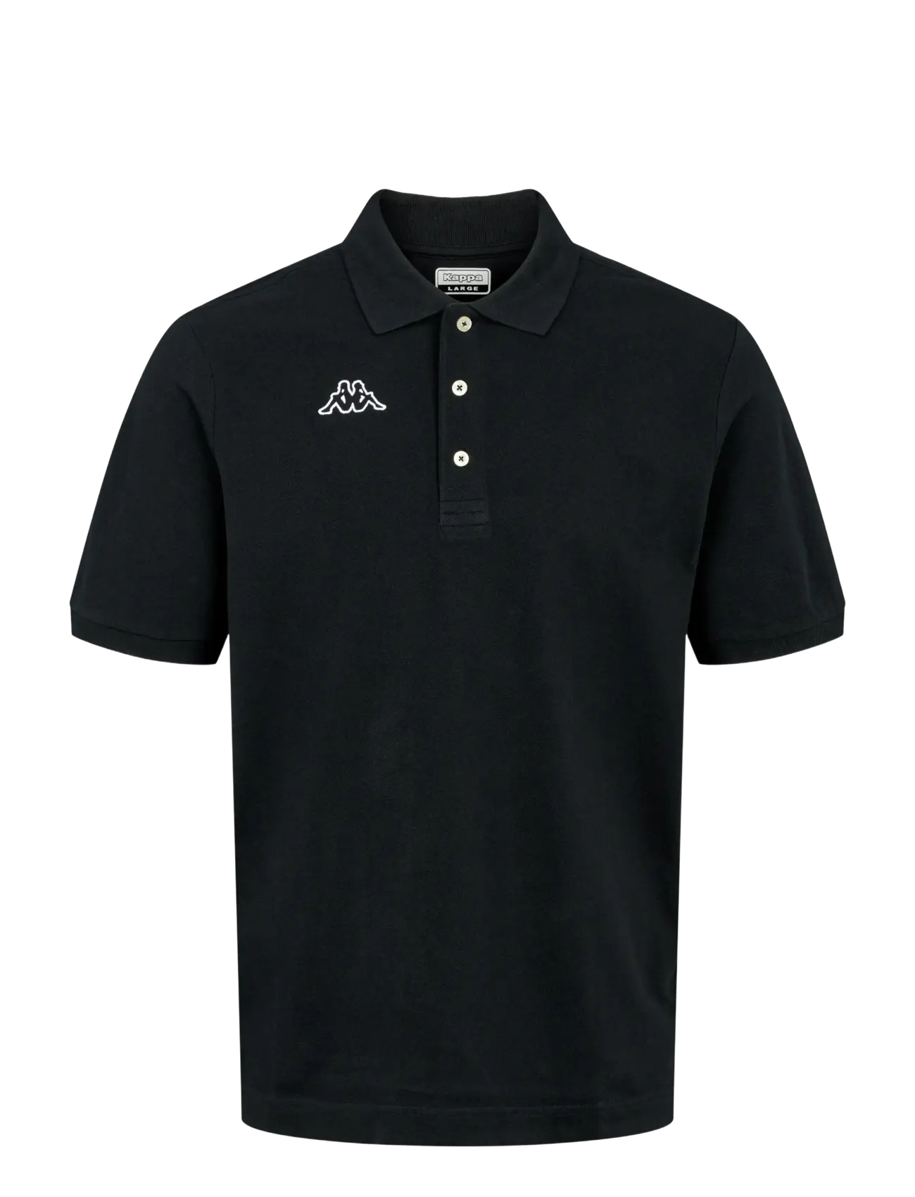 KAPPA Km Polo - Logo Life Schwarz - M - Herren