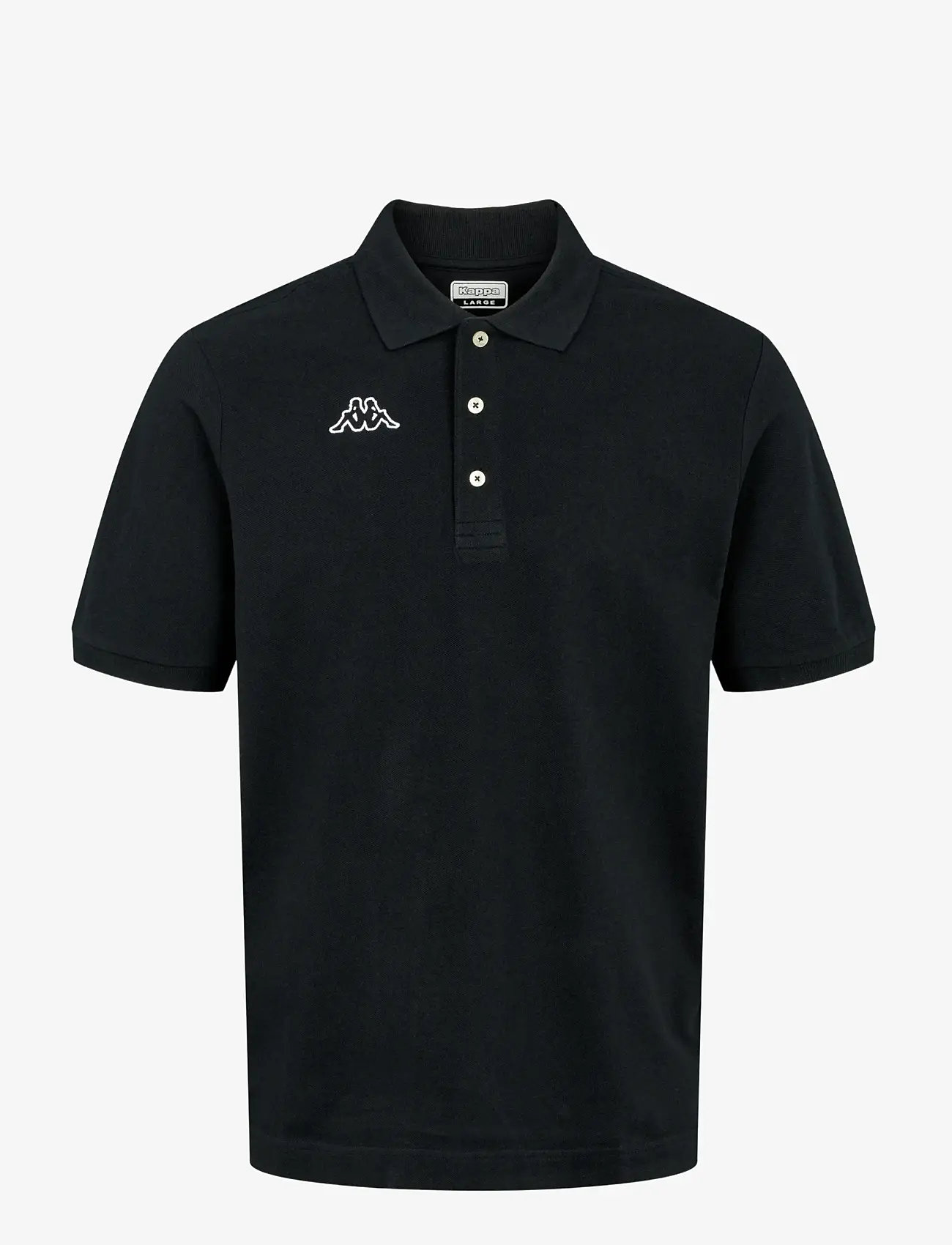 KAPPA - KM Polo - Logo Life - kurzärmelig - black - 0