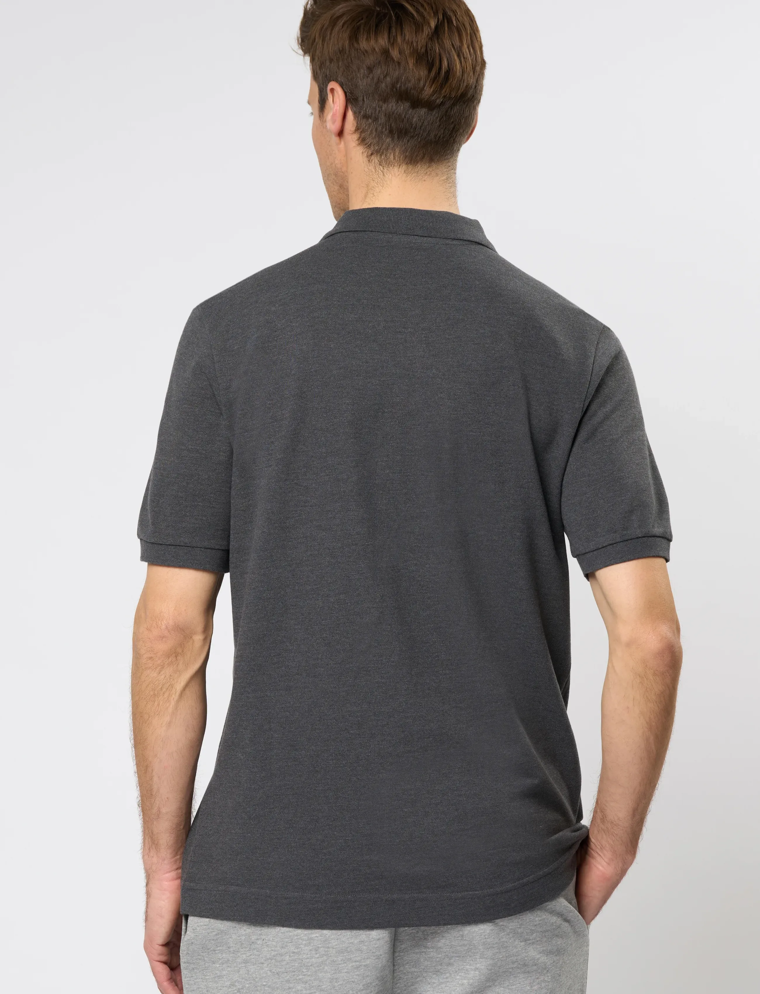 KAPPA - KM Polo - Logo Life - kortærmede poloer - grey dk melange - 5
