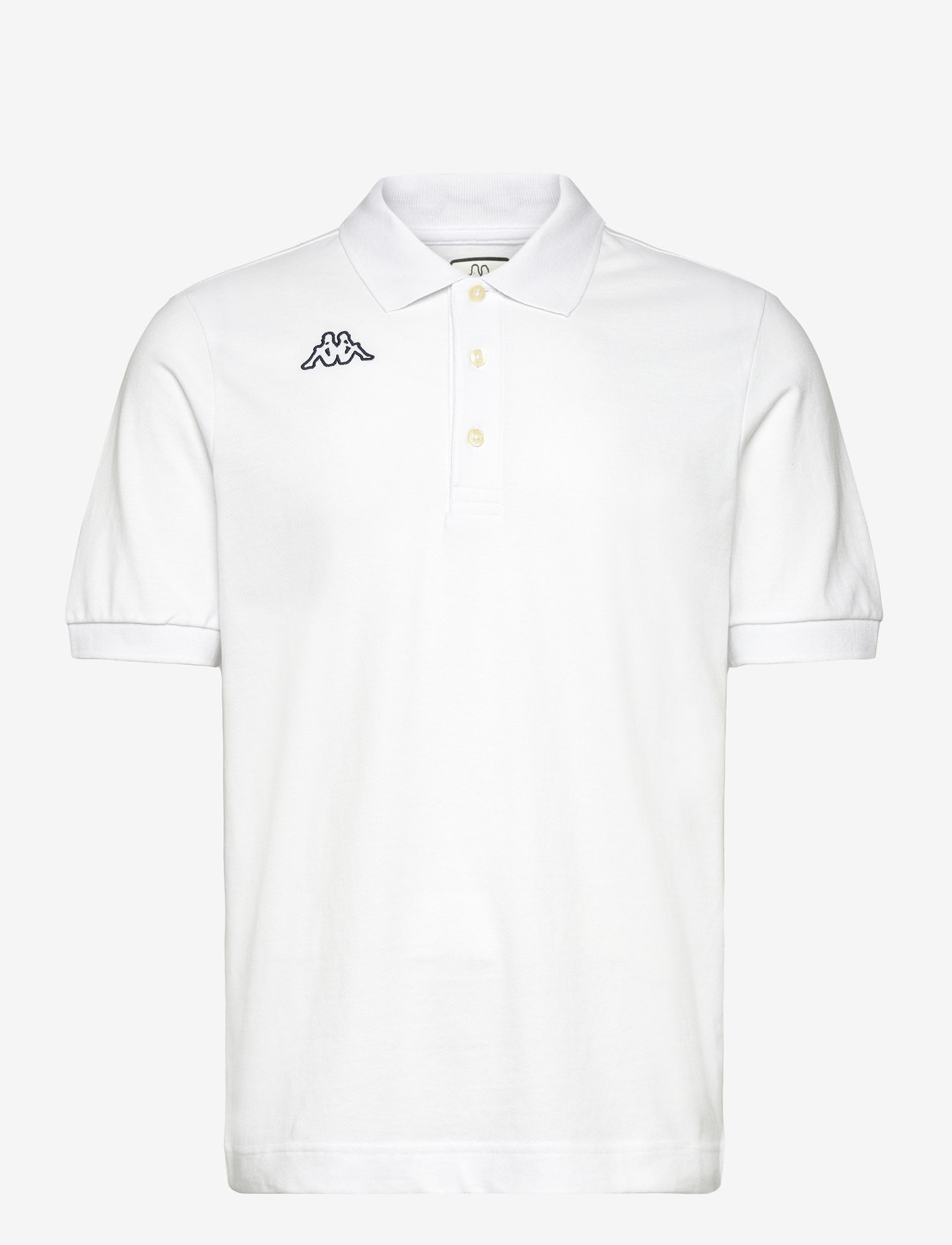 KAPPA - KM Polo - Logo Life - short-sleeved polos - white-blue-marine - 0
