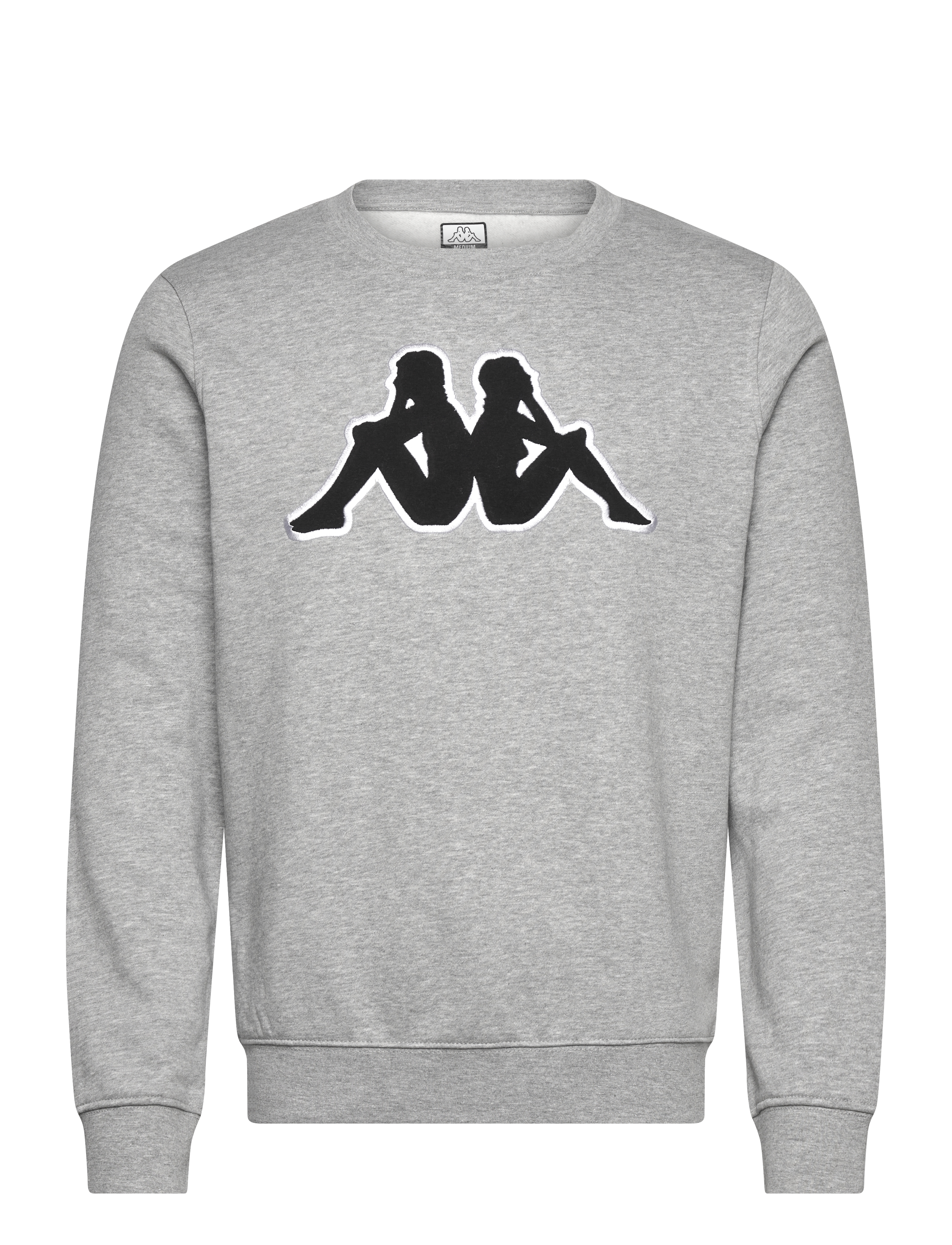 KM - Logo Airvit - GREY MD MELANGE-BLACK-WHT