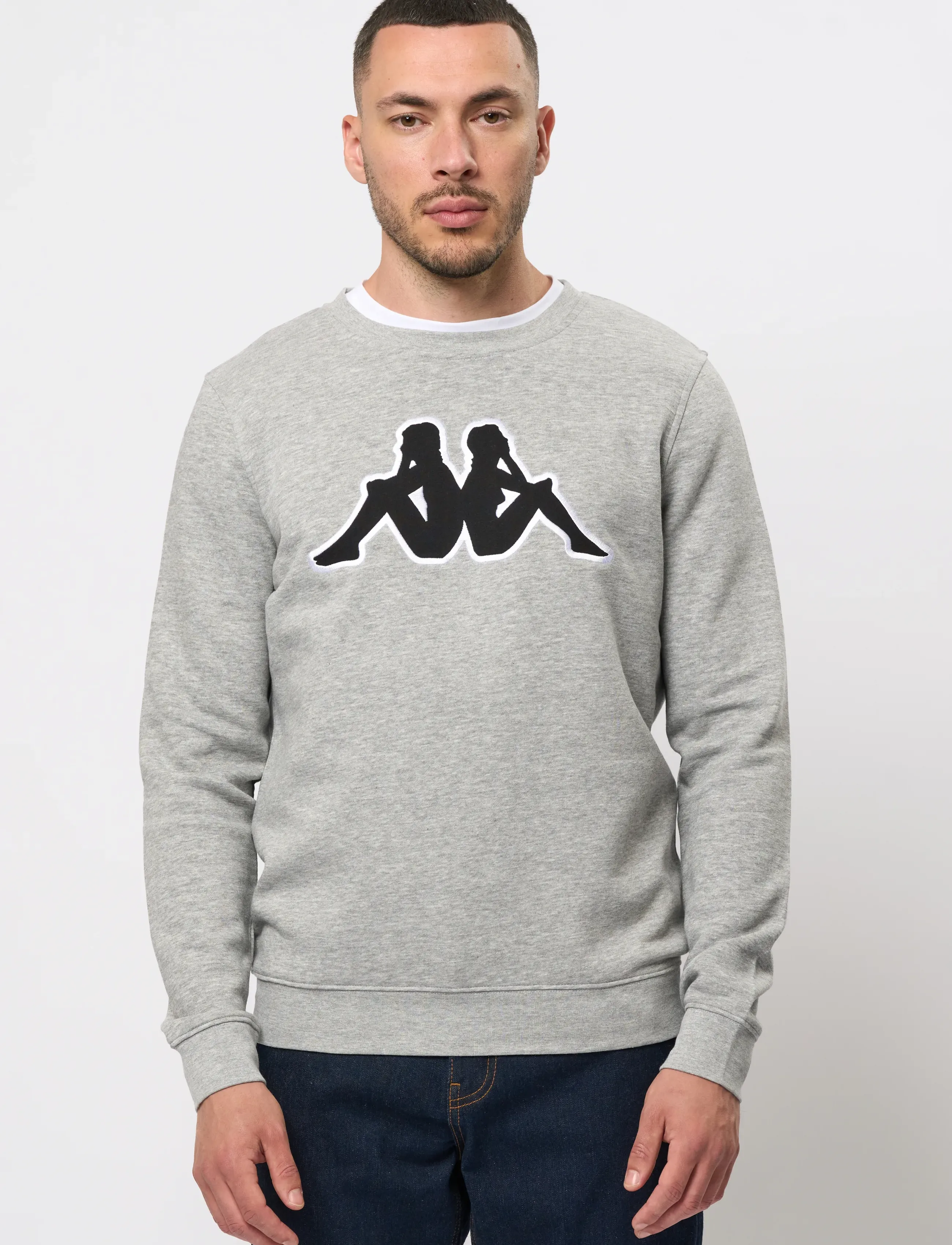 KAPPA - Logo Airvit - herren - grey md melange-black-wht - 4