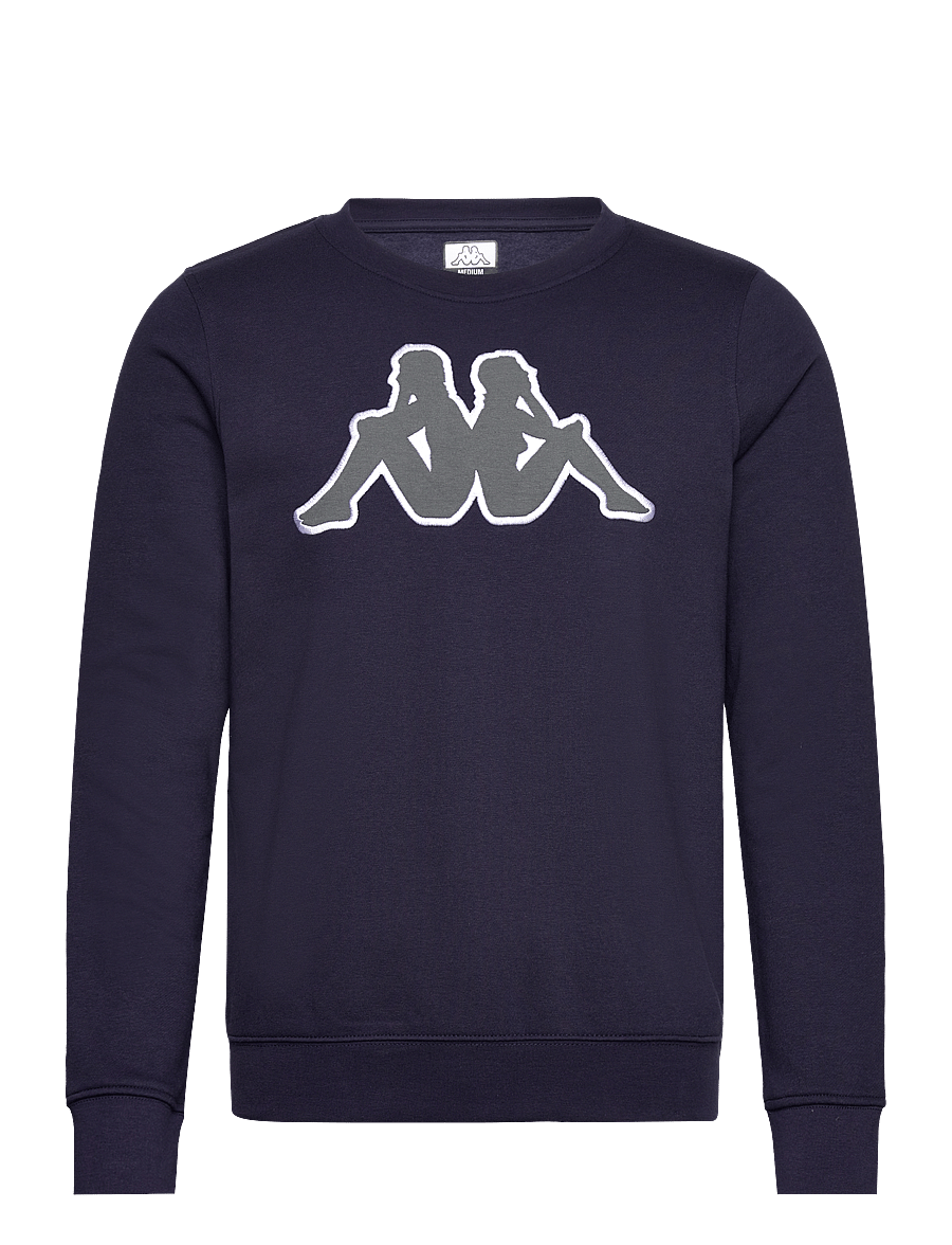 KAPPA - Logo Airvit - vyrams - blue marine-grey charcoal - 0
