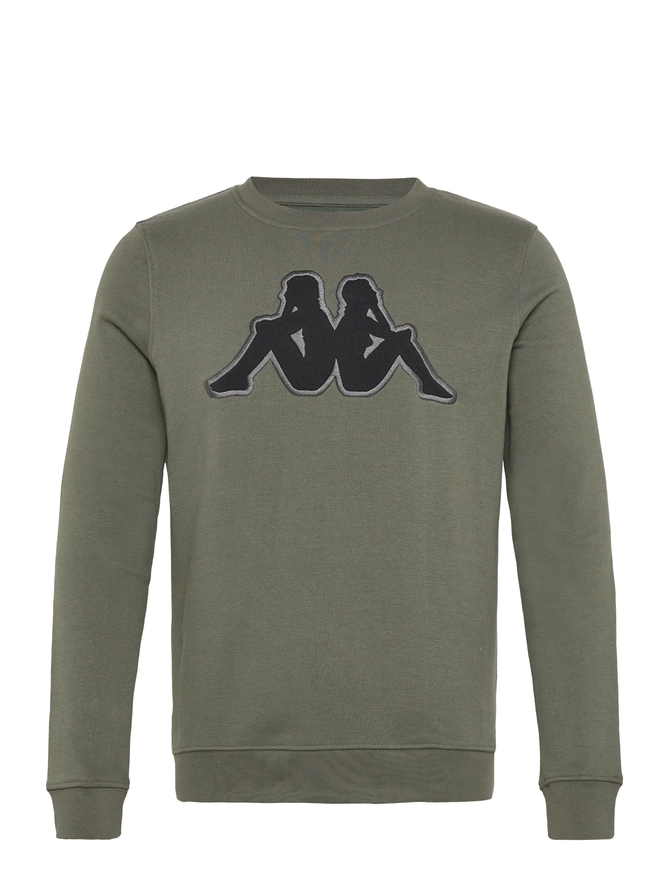 KAPPA KM - Logo Airvit - Kappa - GREEN BLACKISH / khaki/green