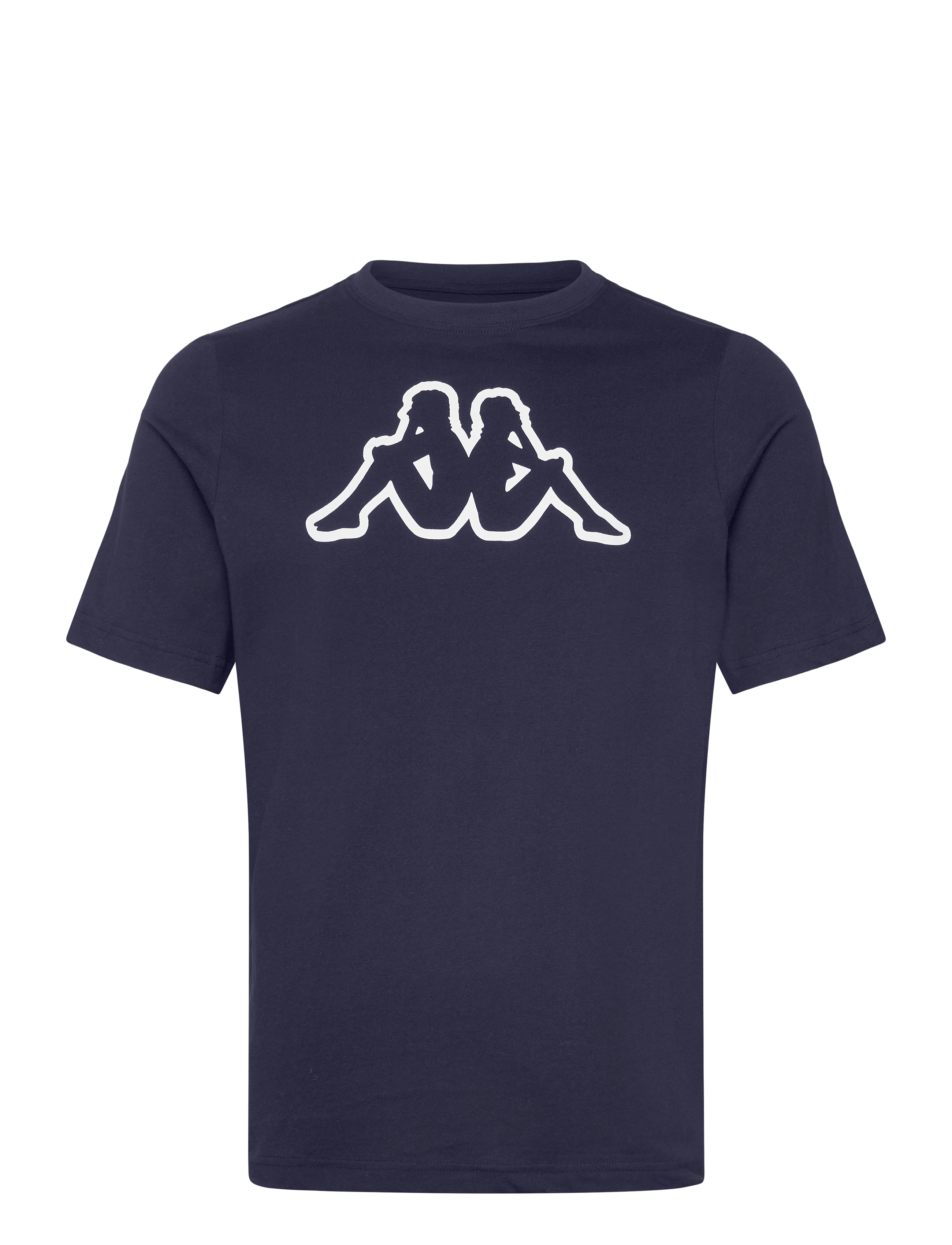 KAPPA KM - Logo Korpo Cromen - T-Shirts - BLUE MARINE / navy