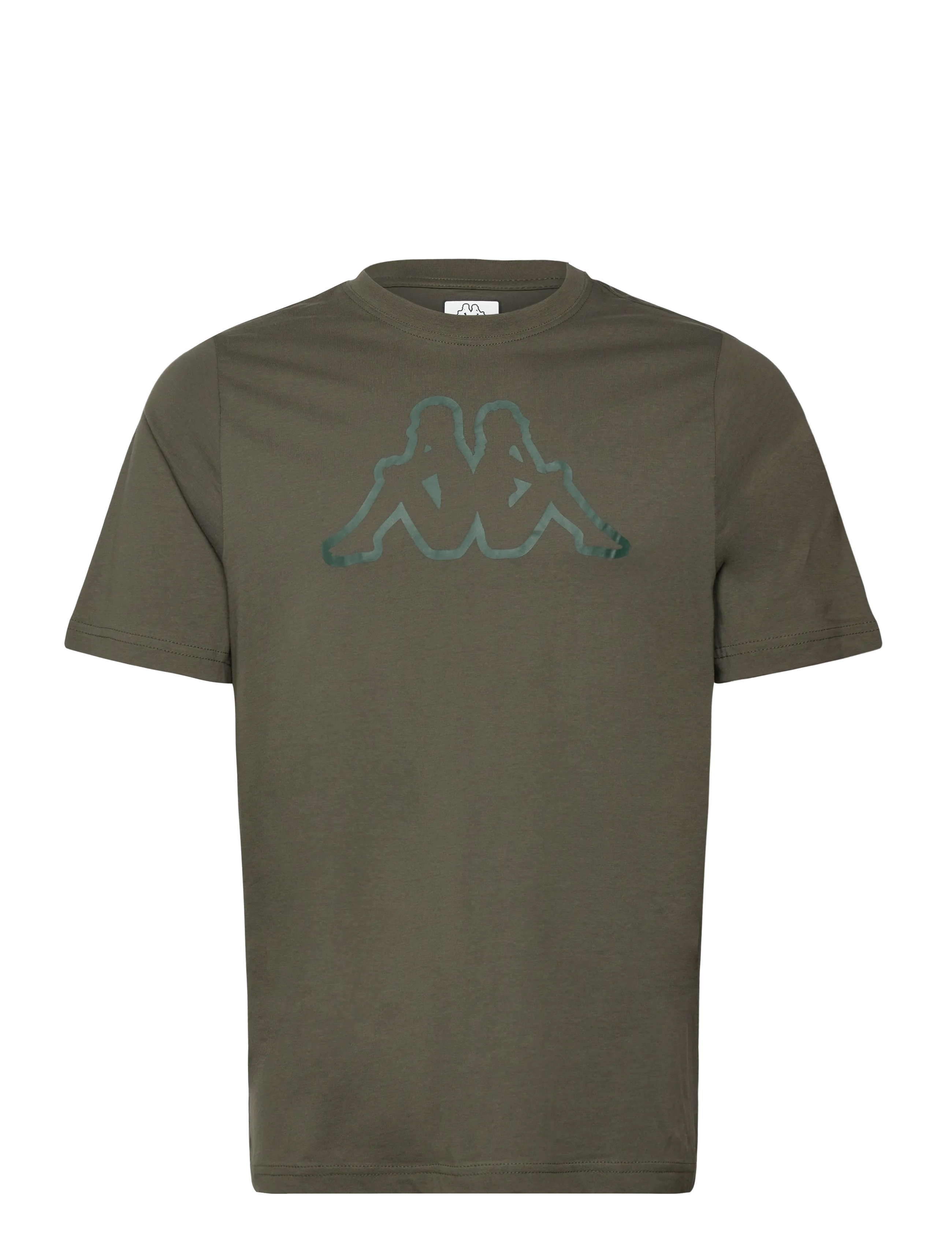 KAPPA KM - Logo Korpo Cromen - Kappa - GREEN BLACKISH / khaki/green