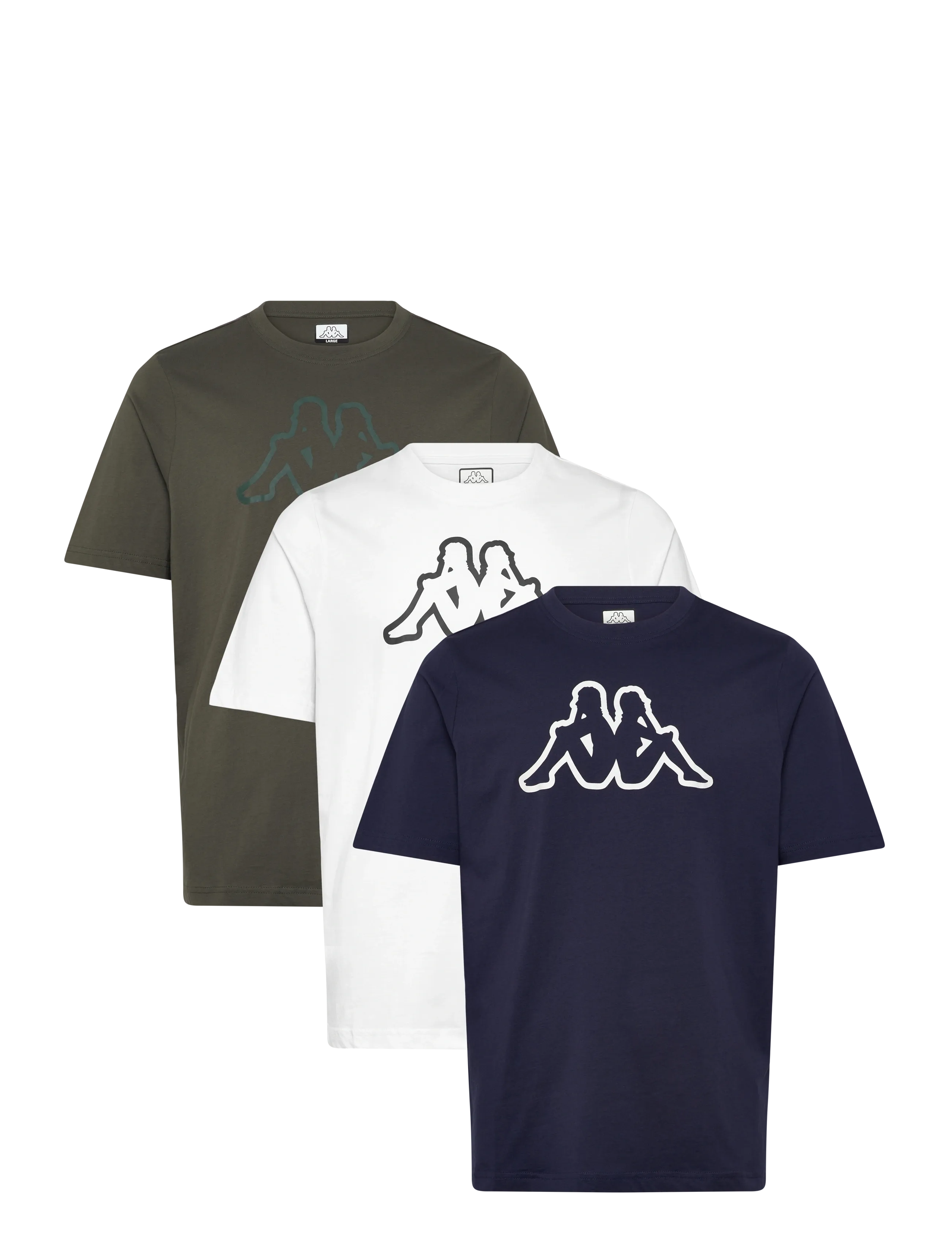 KAPPA KM - Logo Korpo Cromen - Kläder - MIX - 193/903/WMR / khaki/green