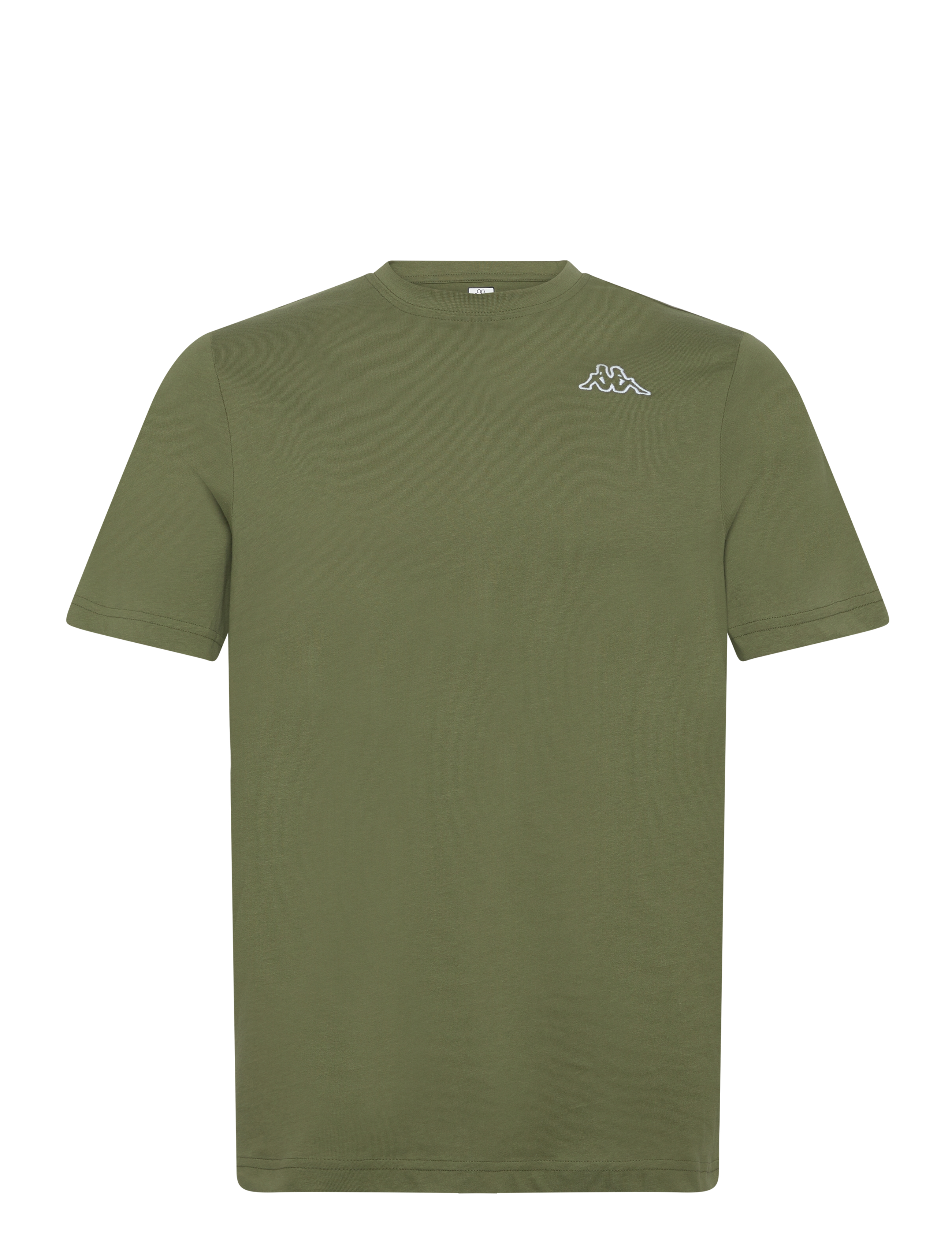 KAPPA KM Logo Cafers - Oberteile & T-Shirts - GREEN OLIVINE / green