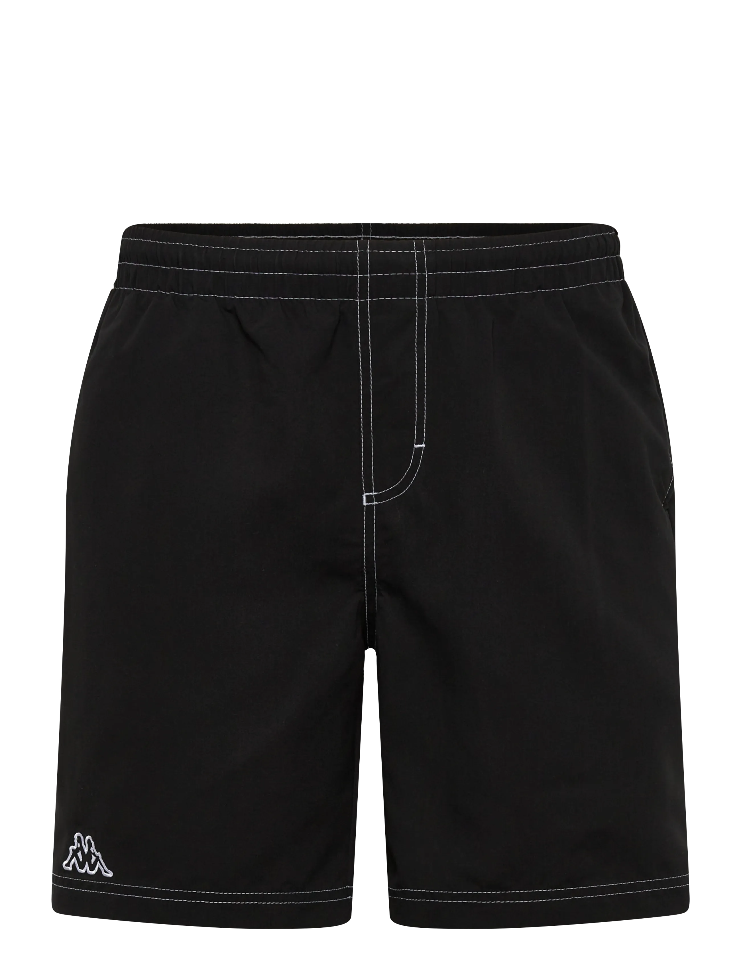 KAPPA KM - Logo Korpo Zolg - Badkläder - BLACK / black