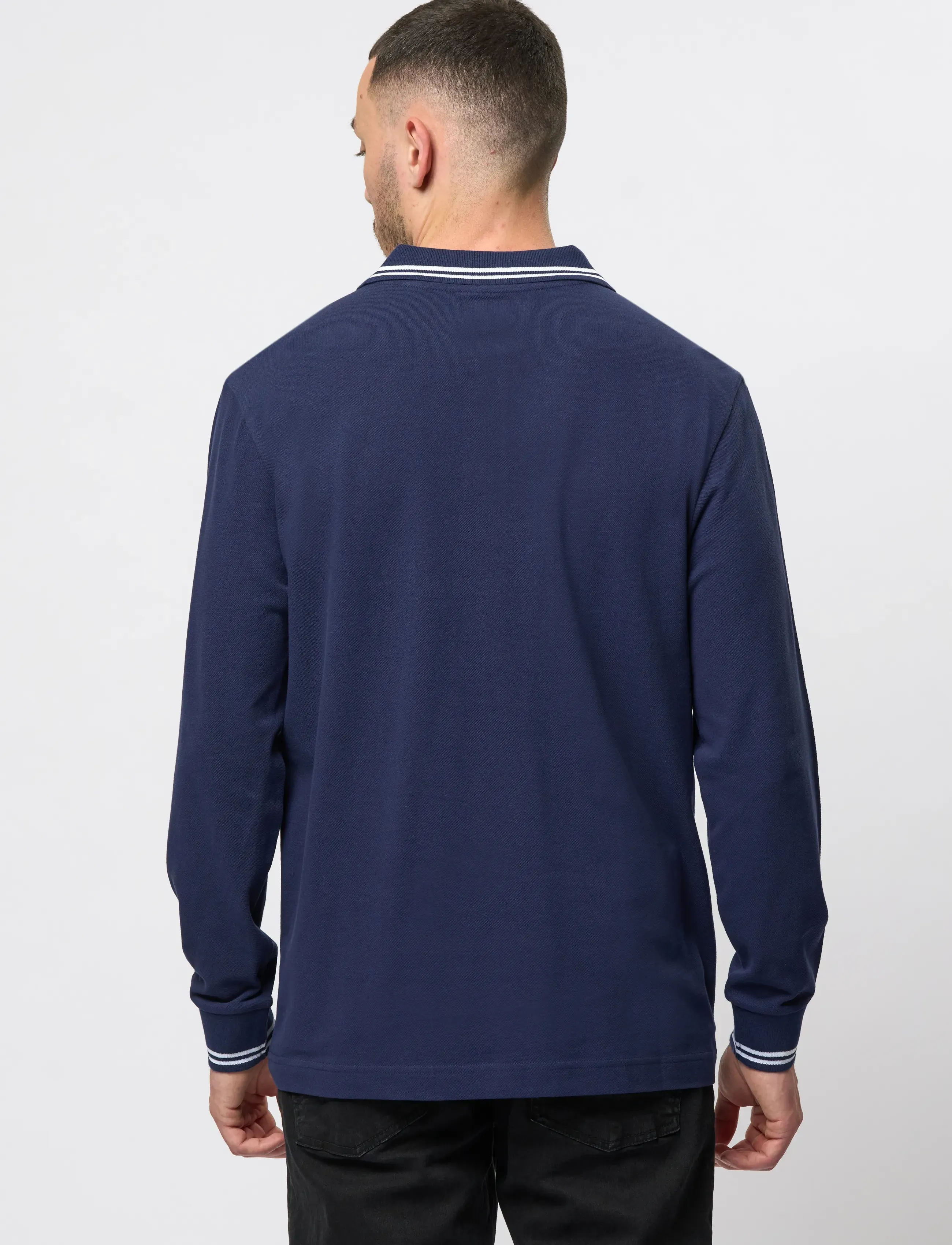 KAPPA - KM - Logo Maltax 5 - l/s - langærmede poloer - blue marine - 5