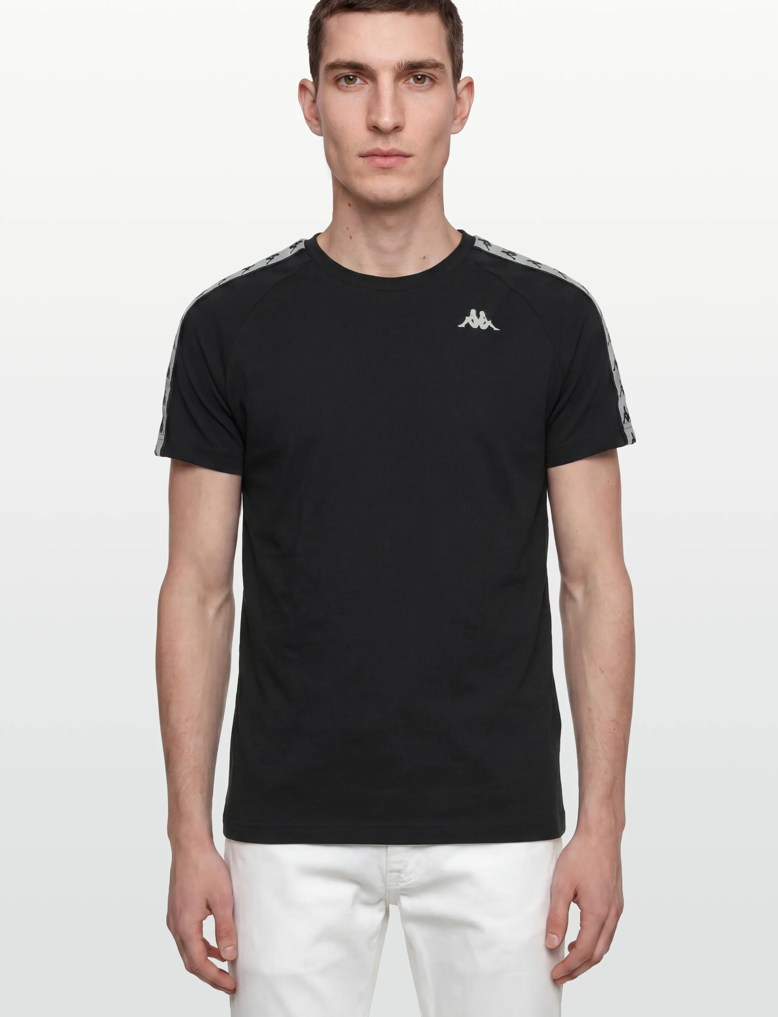 KAPPA - KM - 222 Banda Icon Coen slim - laveste priser - black-white - 5