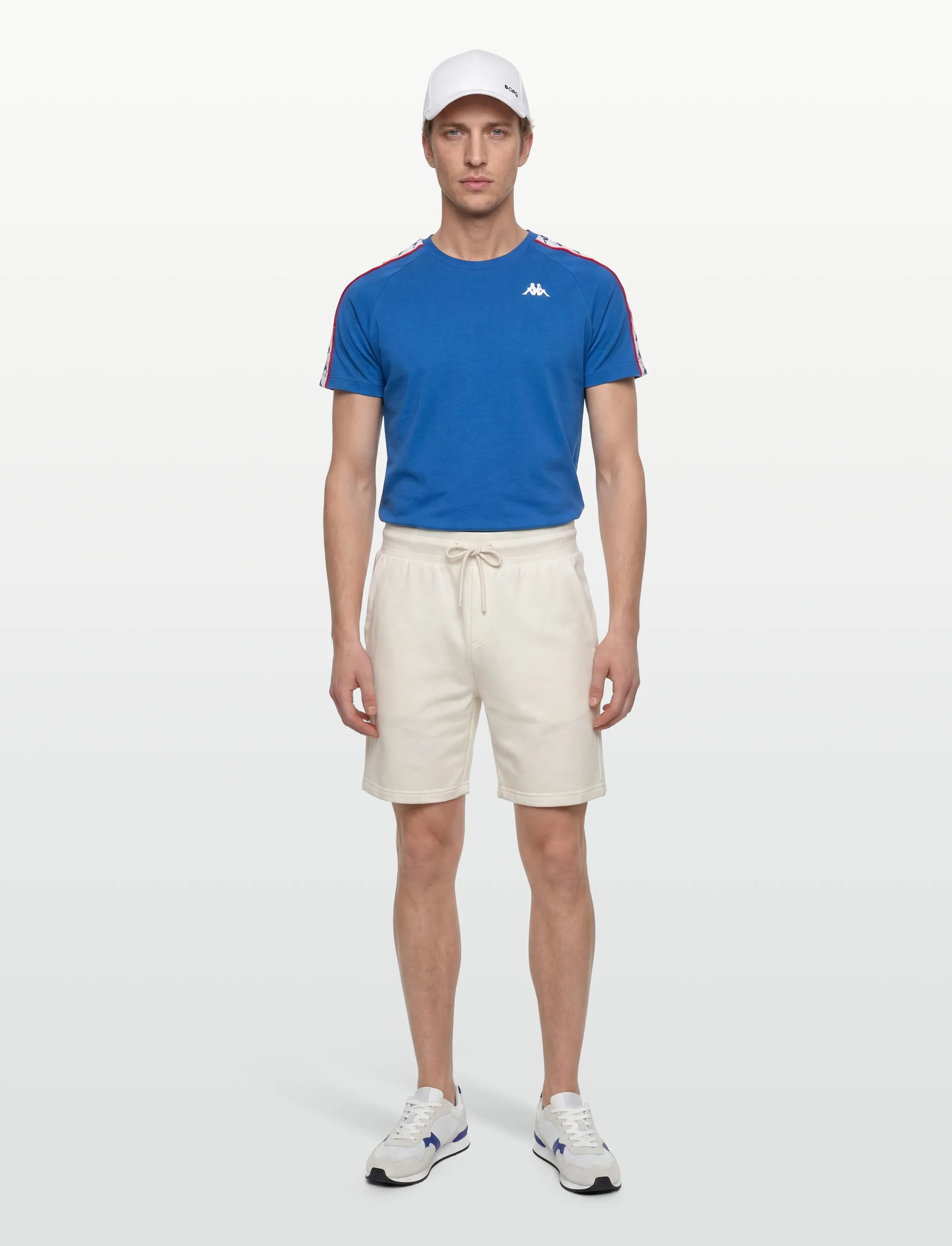 KAPPA - KM - 222 Banda Icon Coen slim - laveste priser - blue france-red md coral - 0