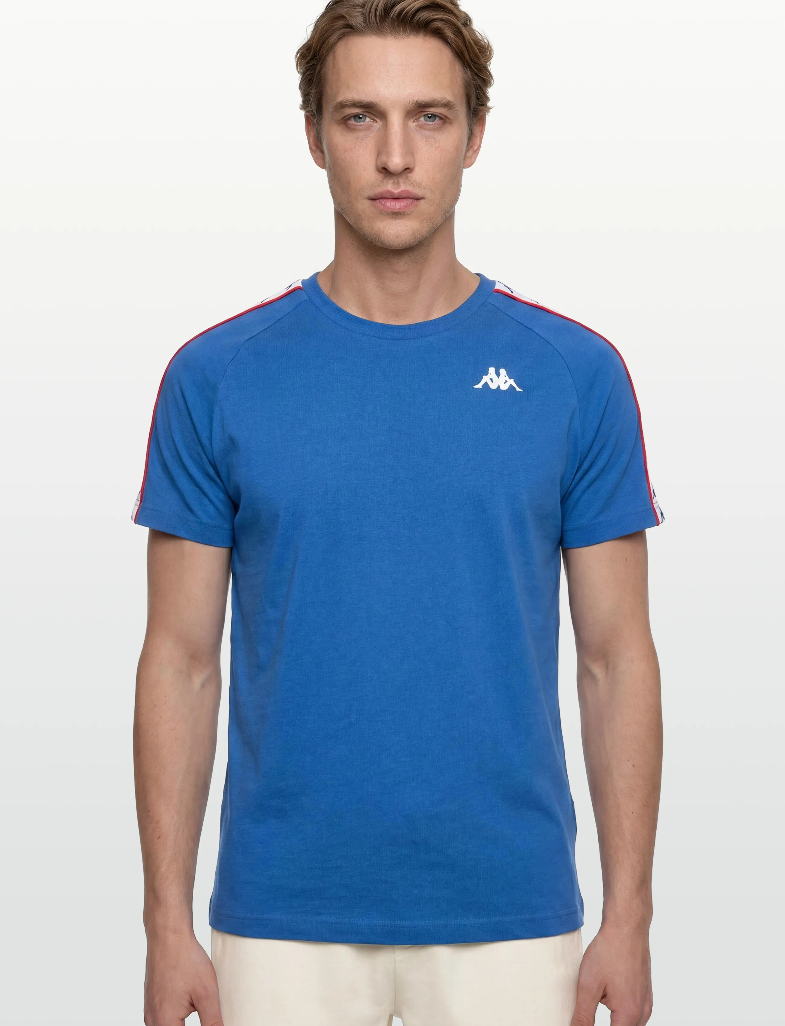 KAPPA - KM - 222 Banda Icon Coen slim - laveste priser - blue france-red md coral - 5
