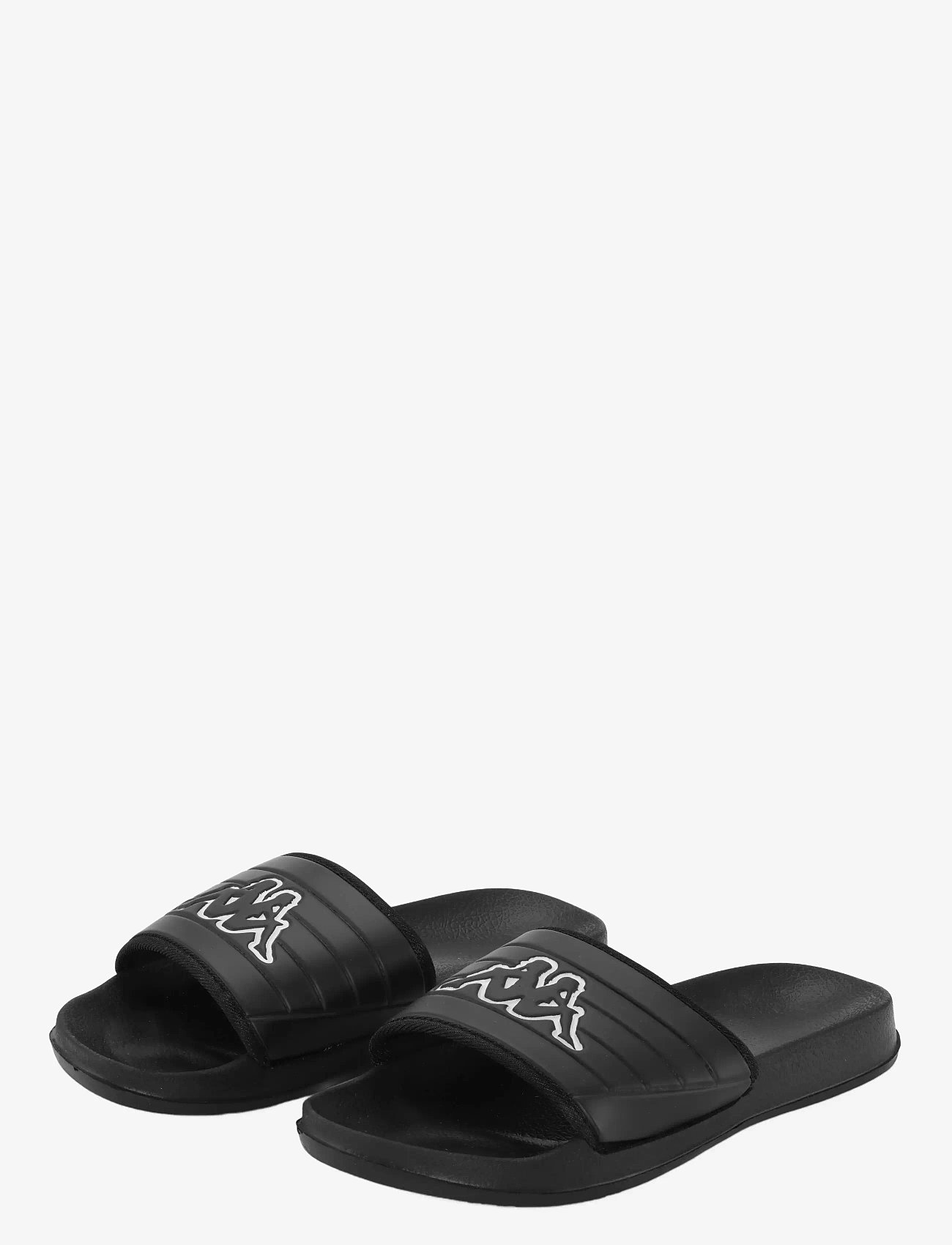 KAPPA - Pool slide - Logo Lablo - die niedrigsten preise - black-white - 0
